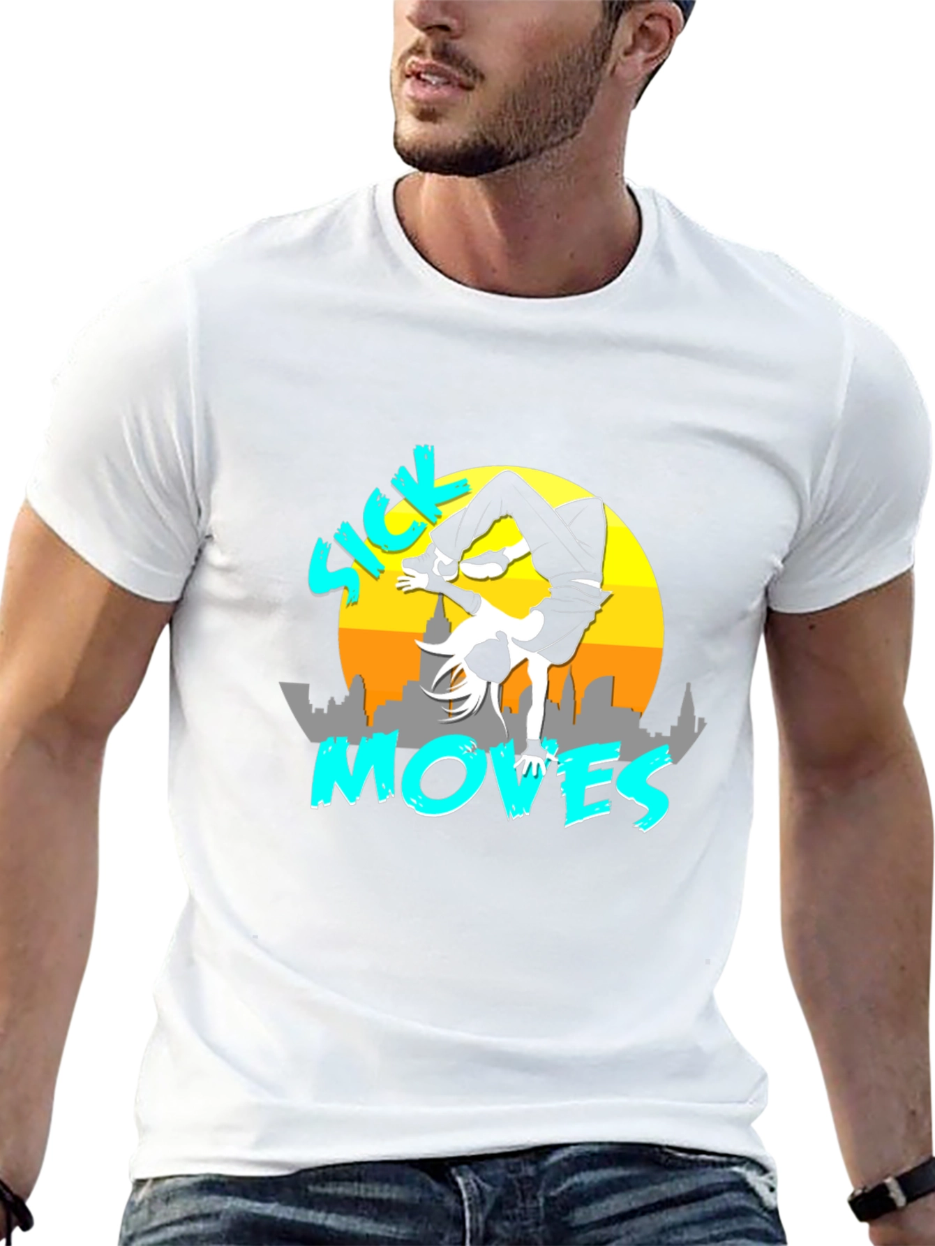 Sick Moves Graphic Tee - Black