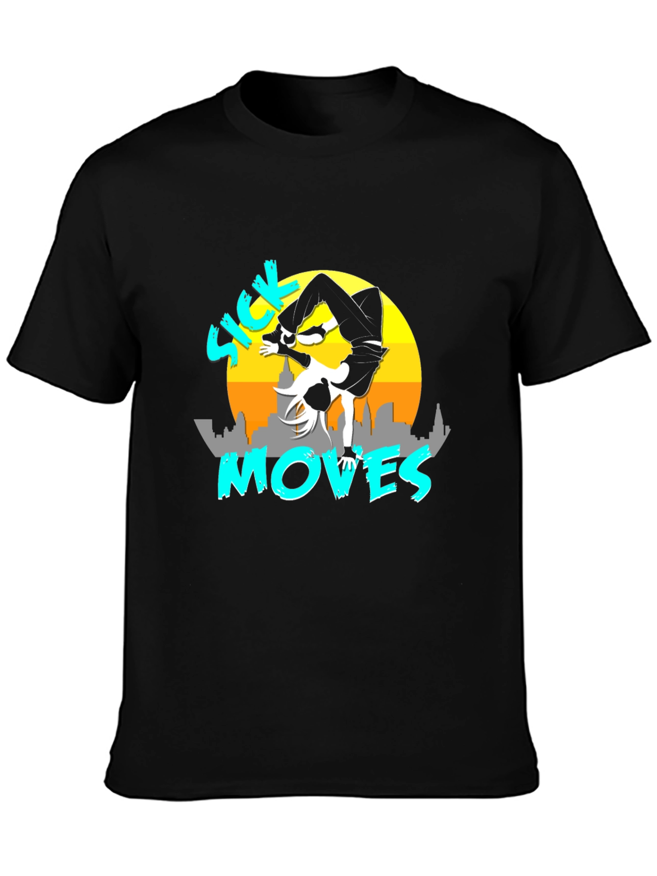 Sick Moves Graphic Tee - Black