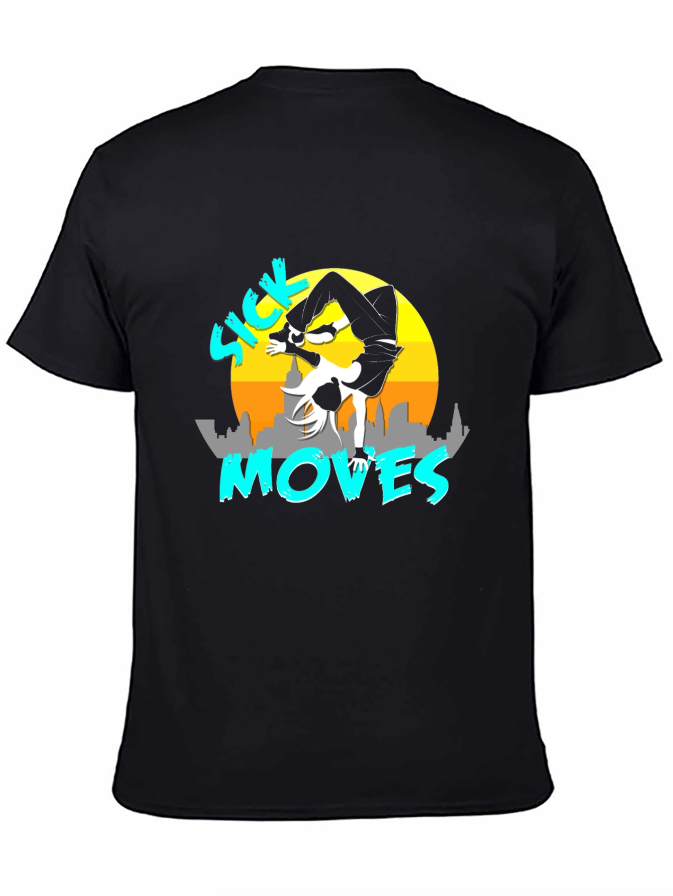 Sick Moves Graphic Tee - Black