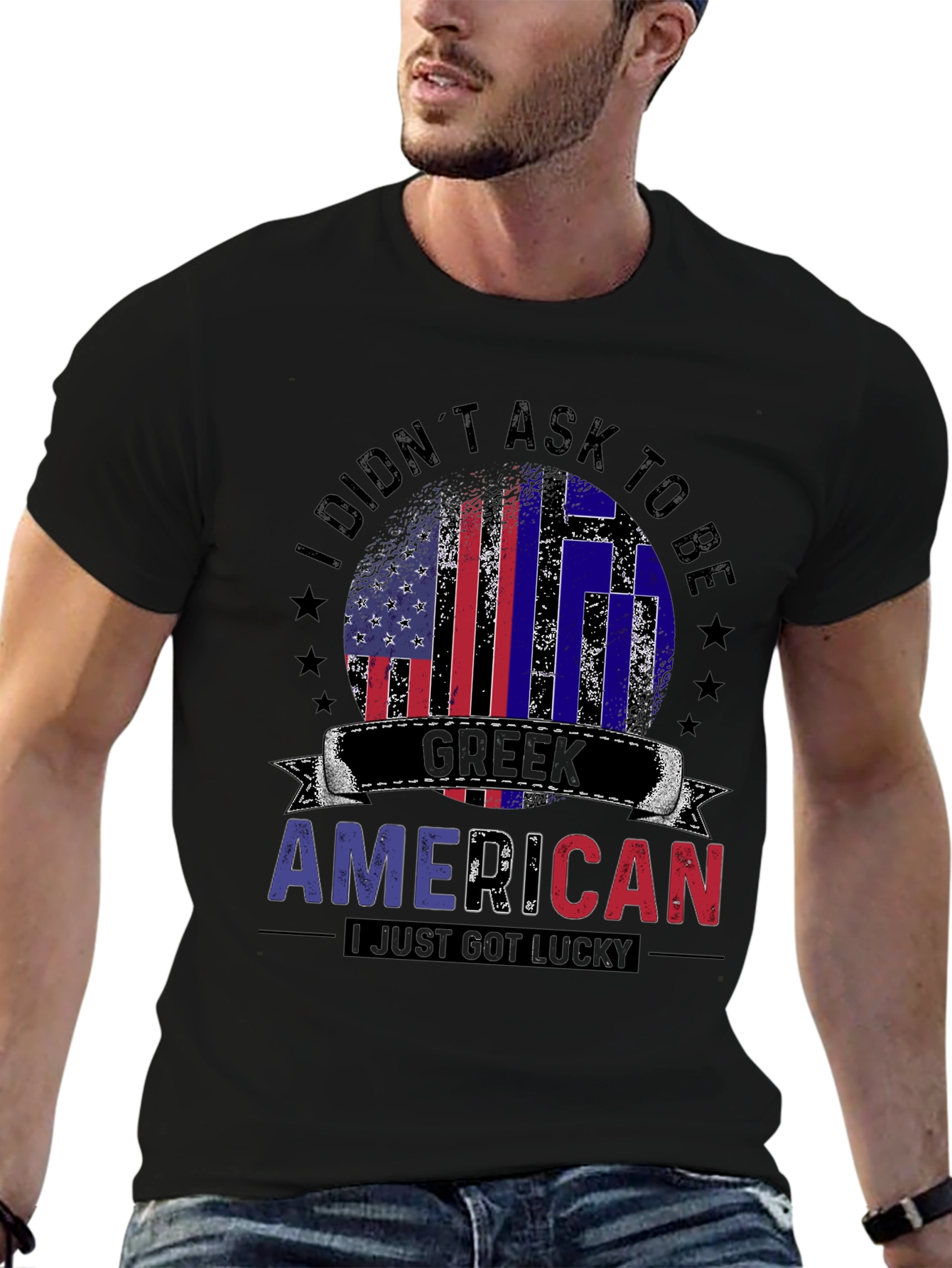 Greek American Pride T-Shirt