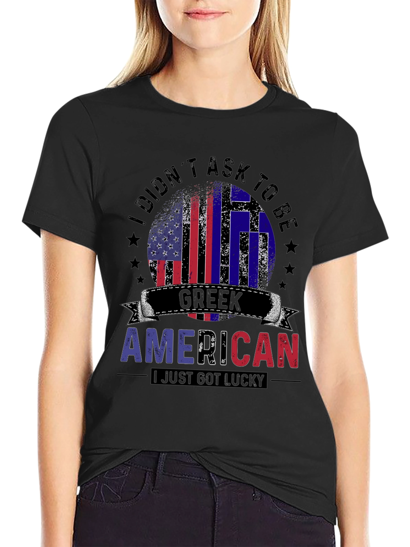 Greek American Pride T-Shirt