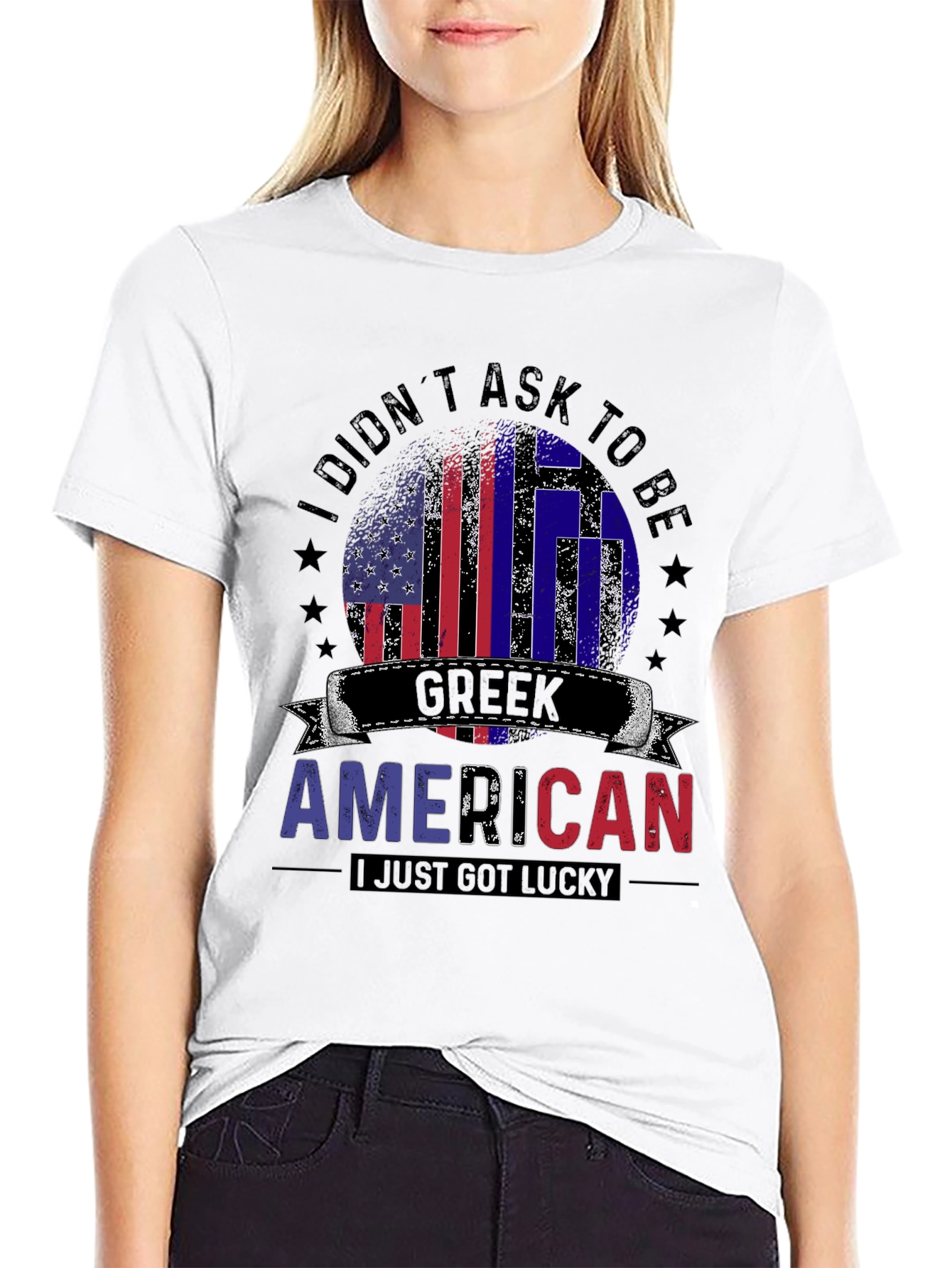 Greek American Pride T-Shirt