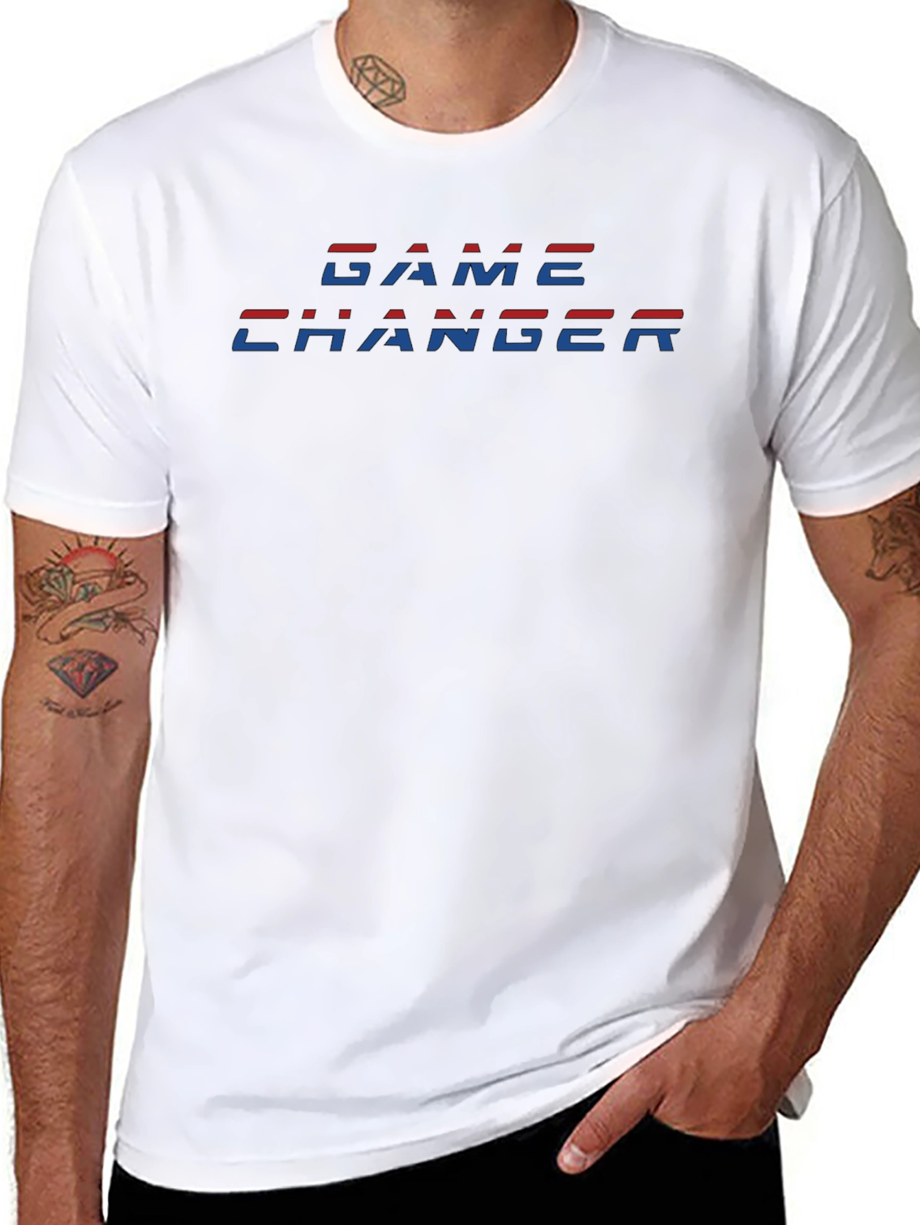 Game Changer Graphic Tee - Mens Stylish Cotton Shirt