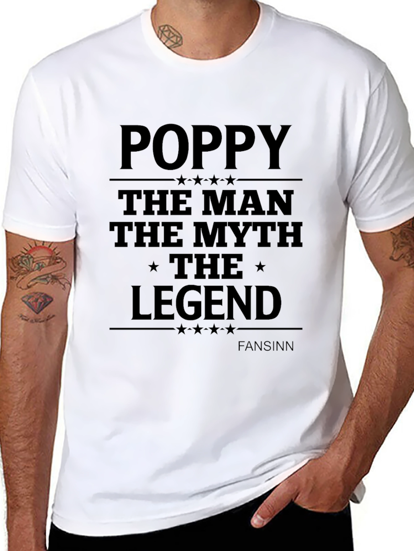 Poppy The Man The Myth Legend T-Shirt