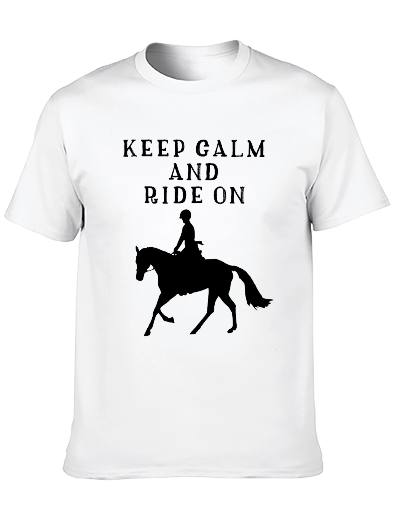 Keep Calm and Ride On Graphic Tee