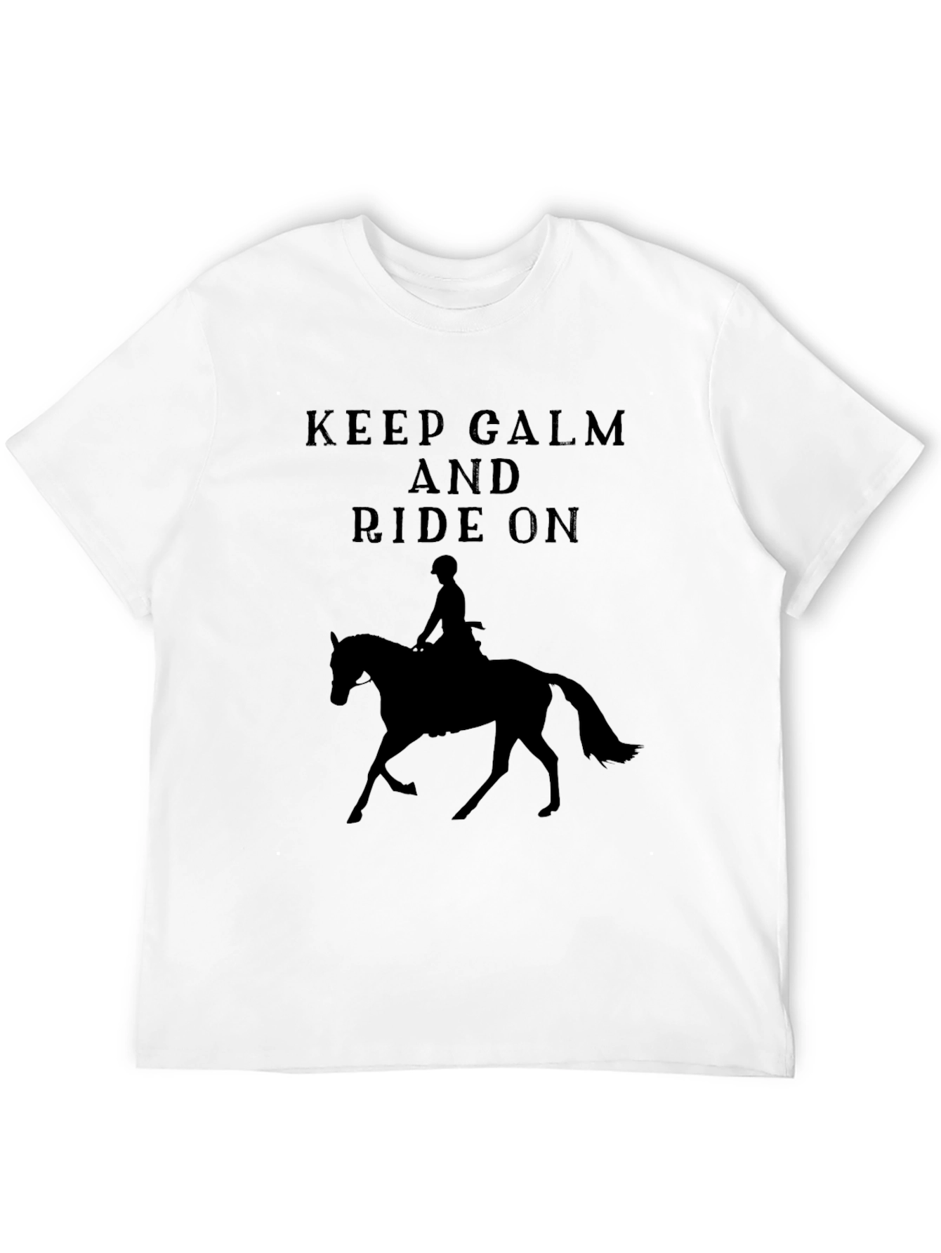 Keep Calm and Ride On Graphic Tee
