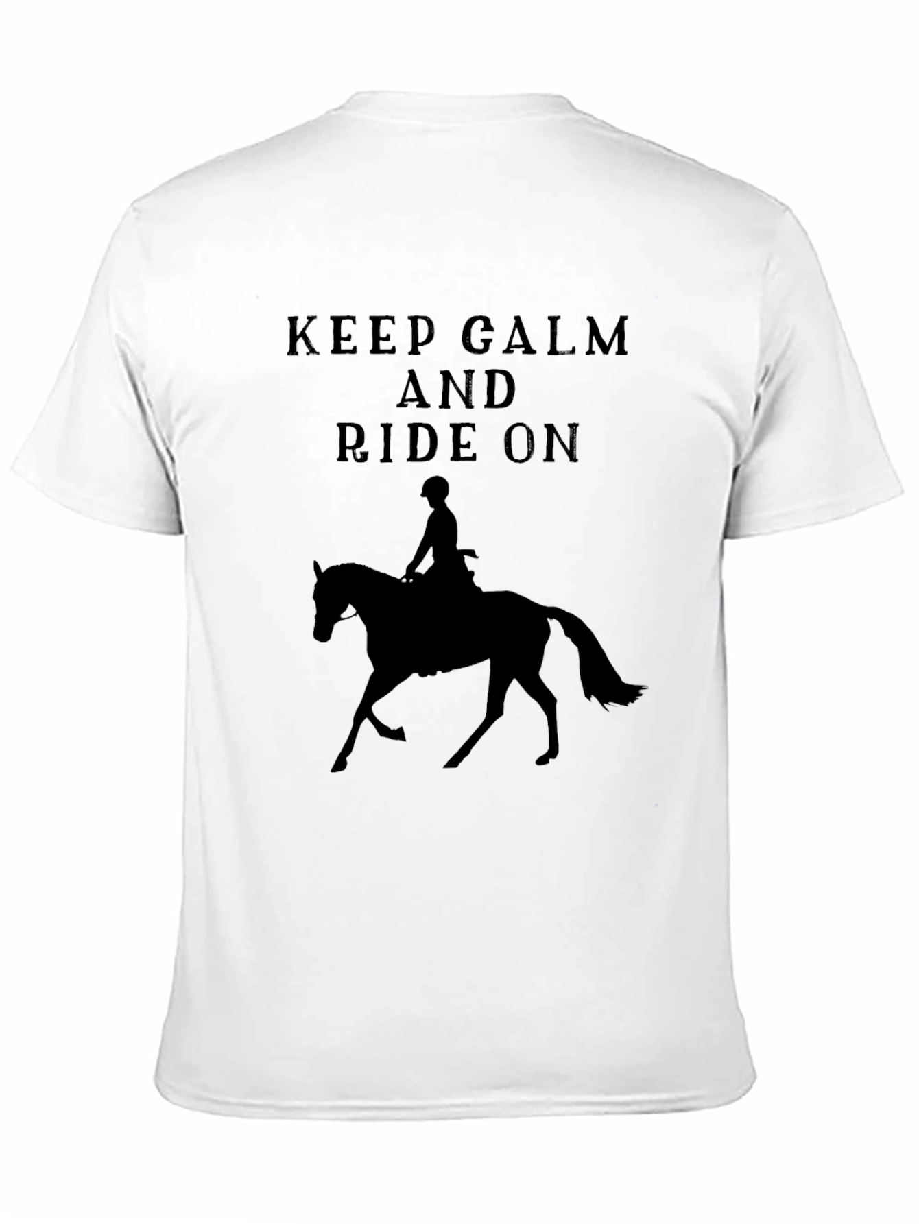 Keep Calm and Ride On Graphic Tee