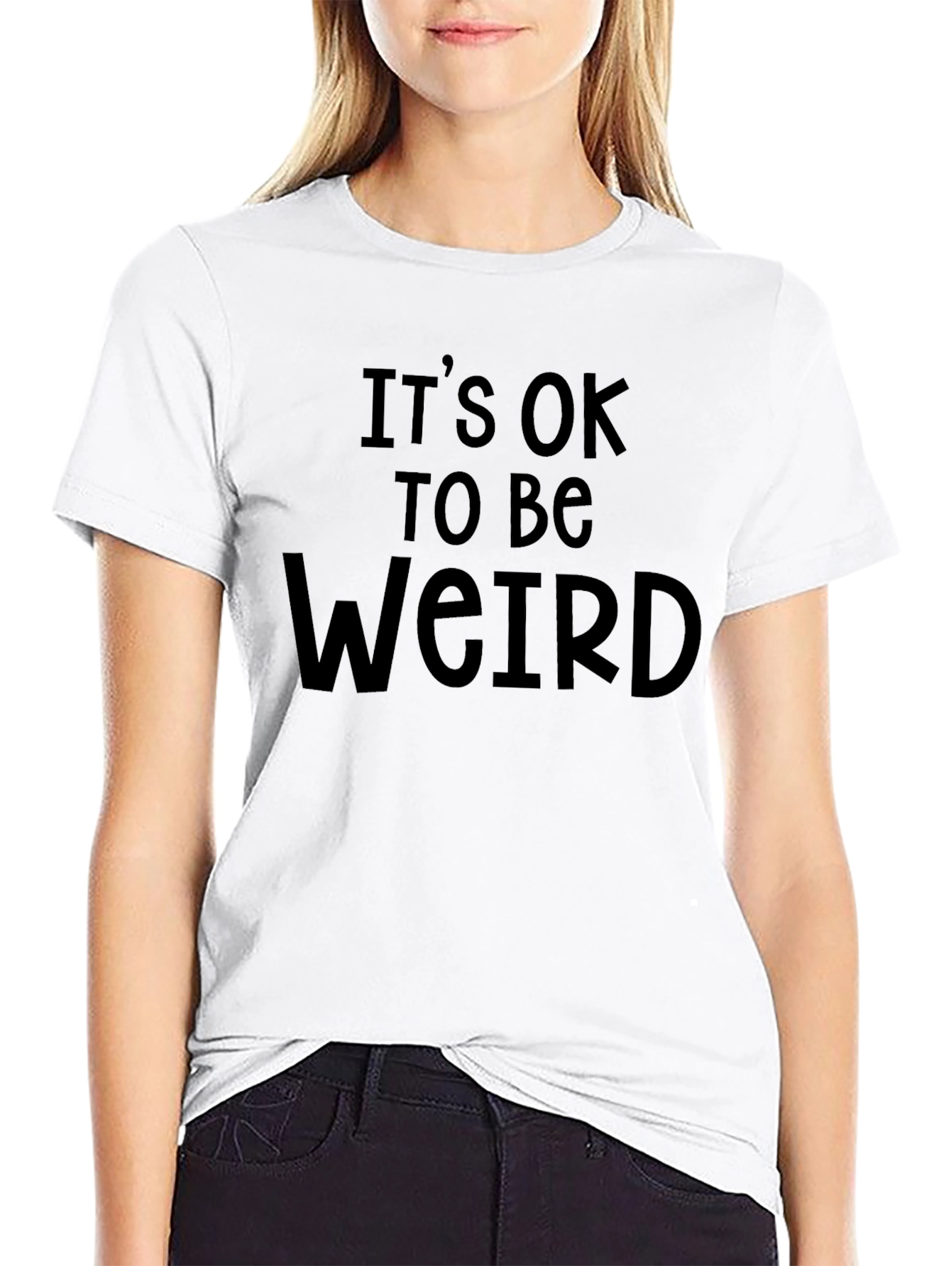 Its Ok To Be Weird Graphic T-Shirt