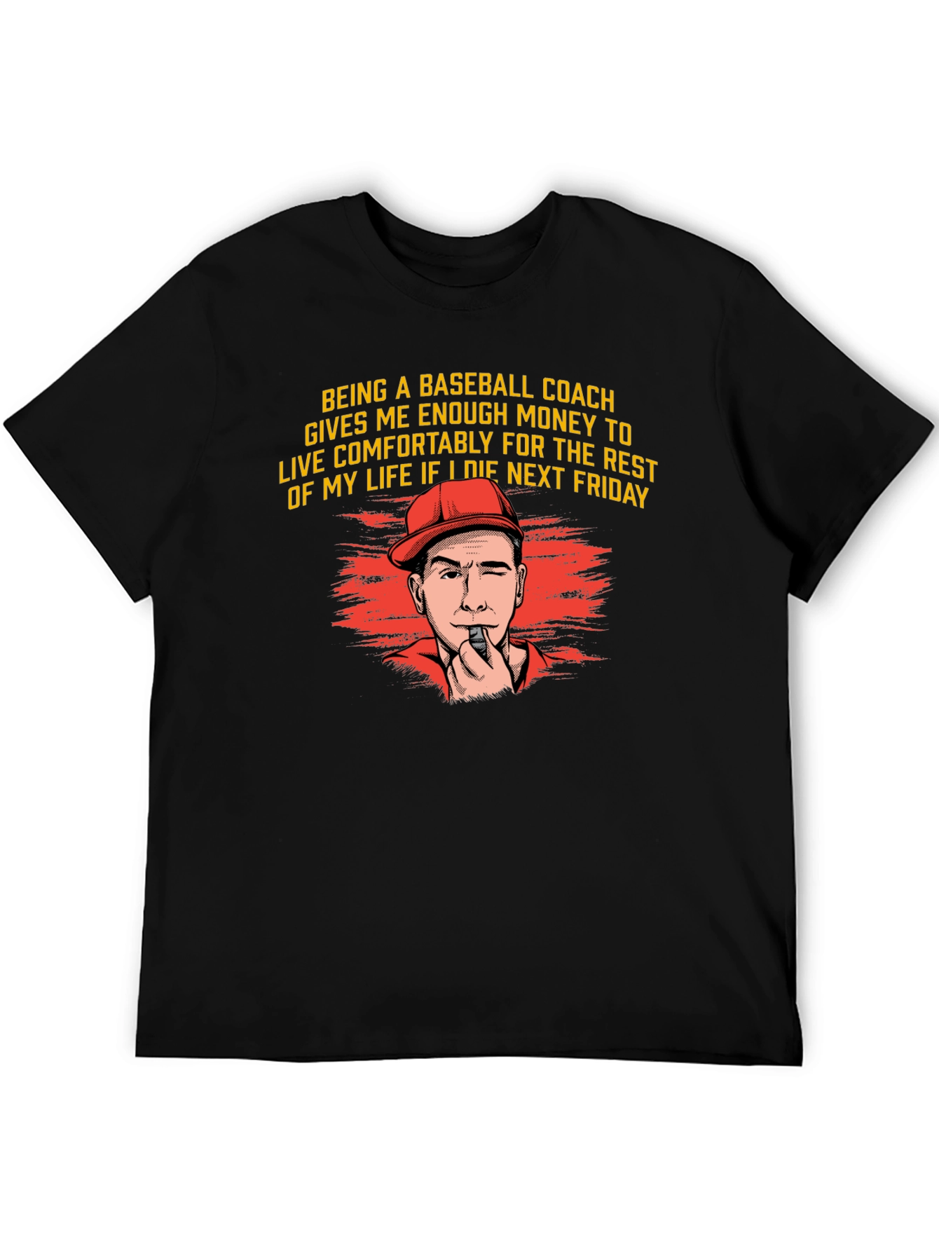 Baseball Coach Money T-Shirt