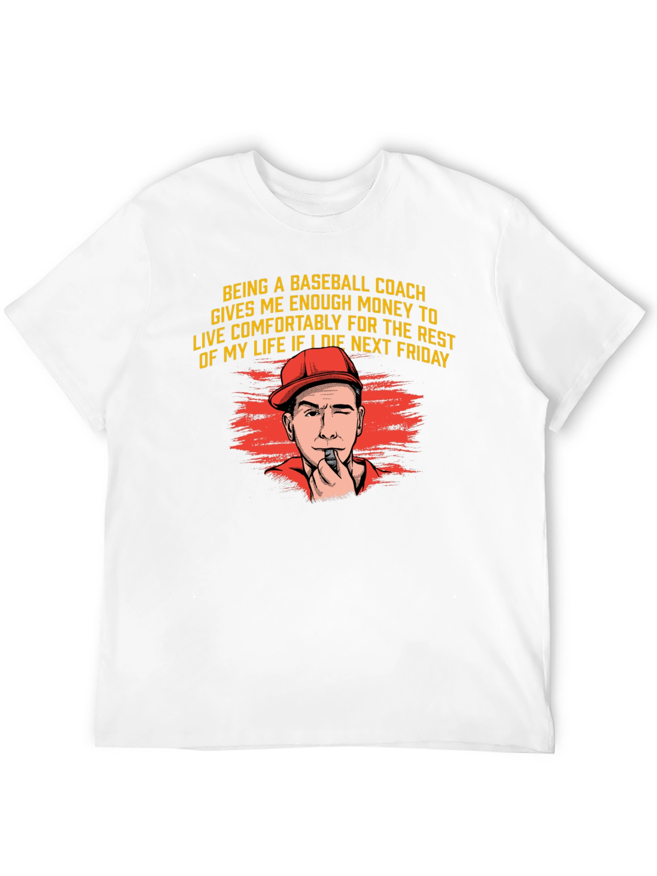 Baseball Coach Money T-Shirt