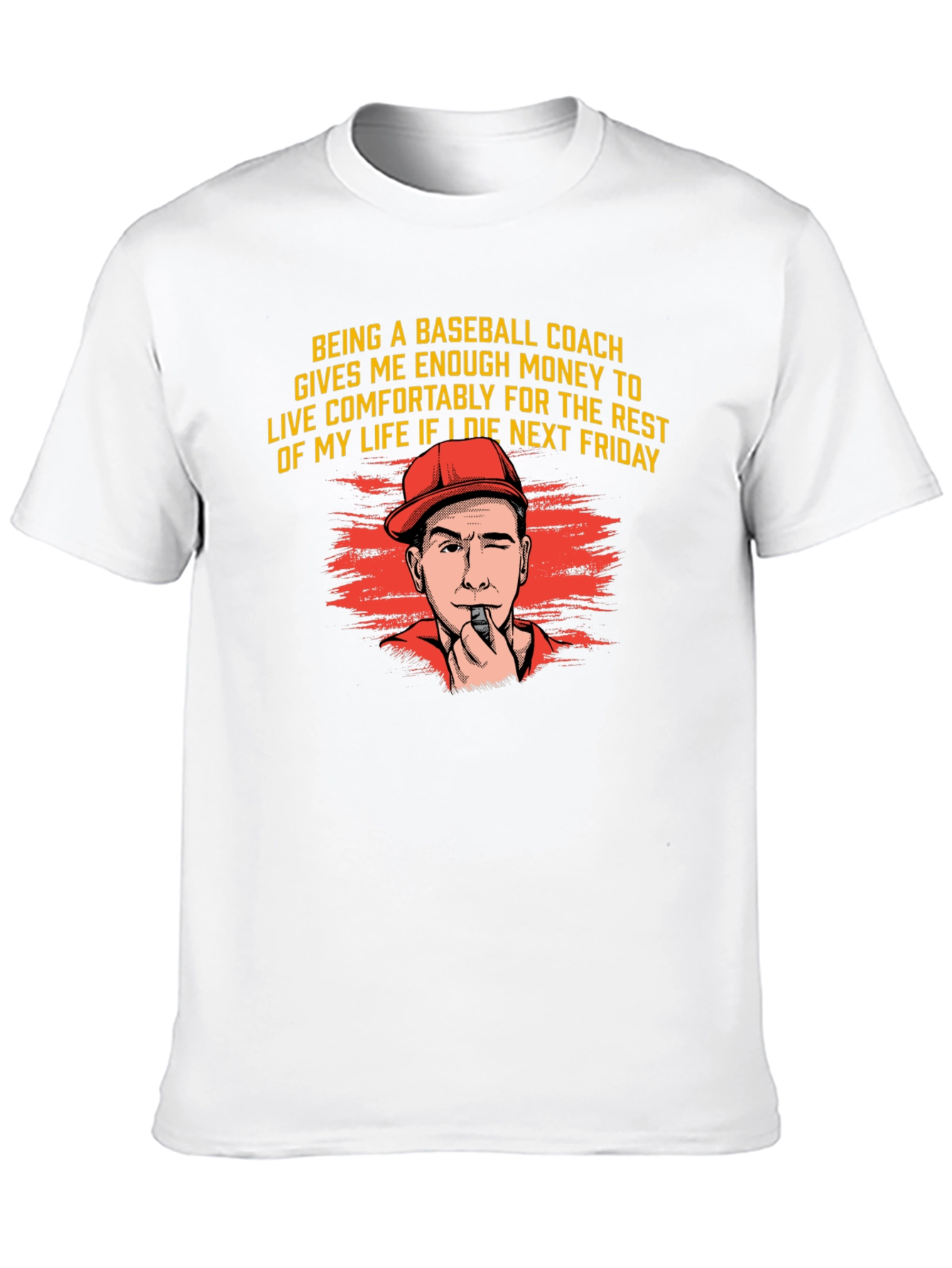 Baseball Coach Money T-Shirt