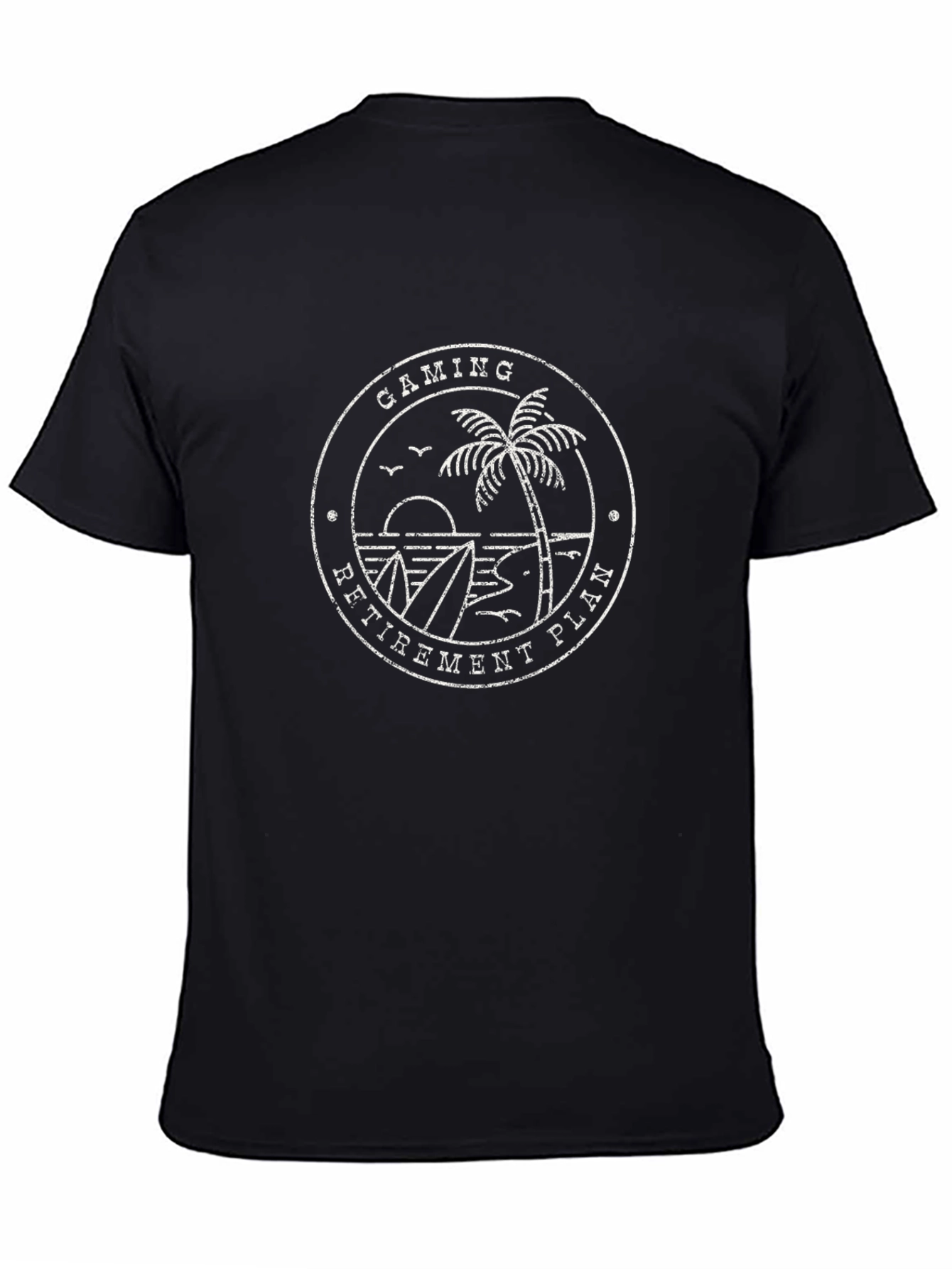 Gaming Retirement Plan Graphic T-Shirt