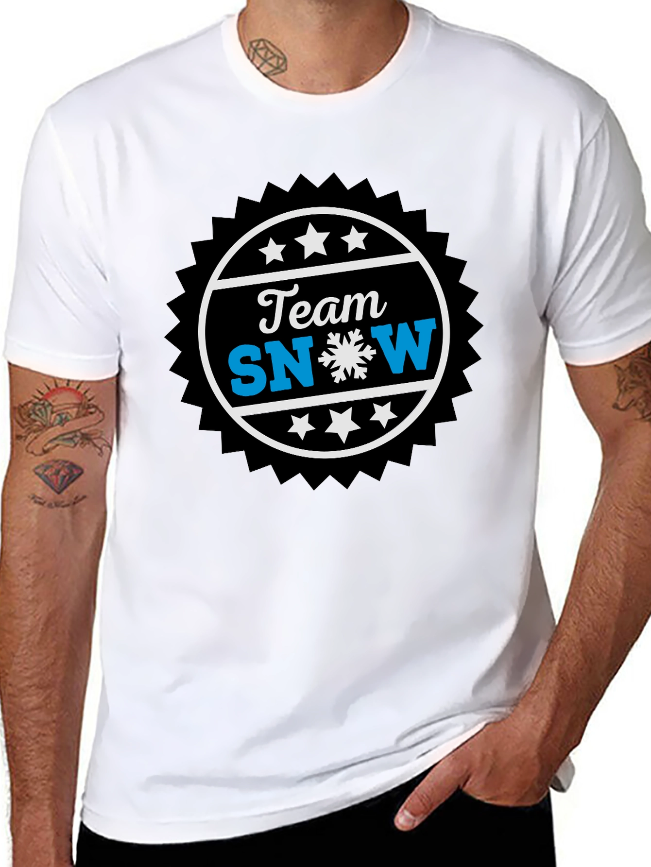 Team Snow T-Shirt - Winter Sports Apparel