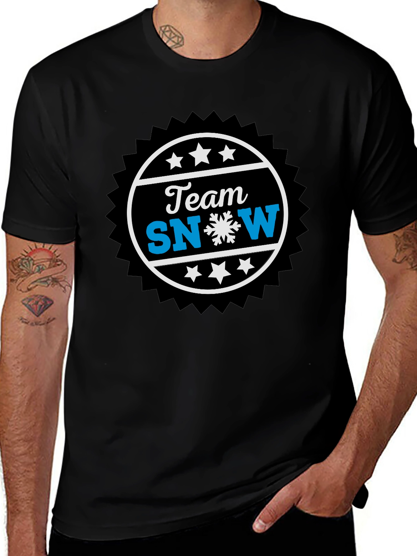 Team Snow T-Shirt - Winter Sports Apparel