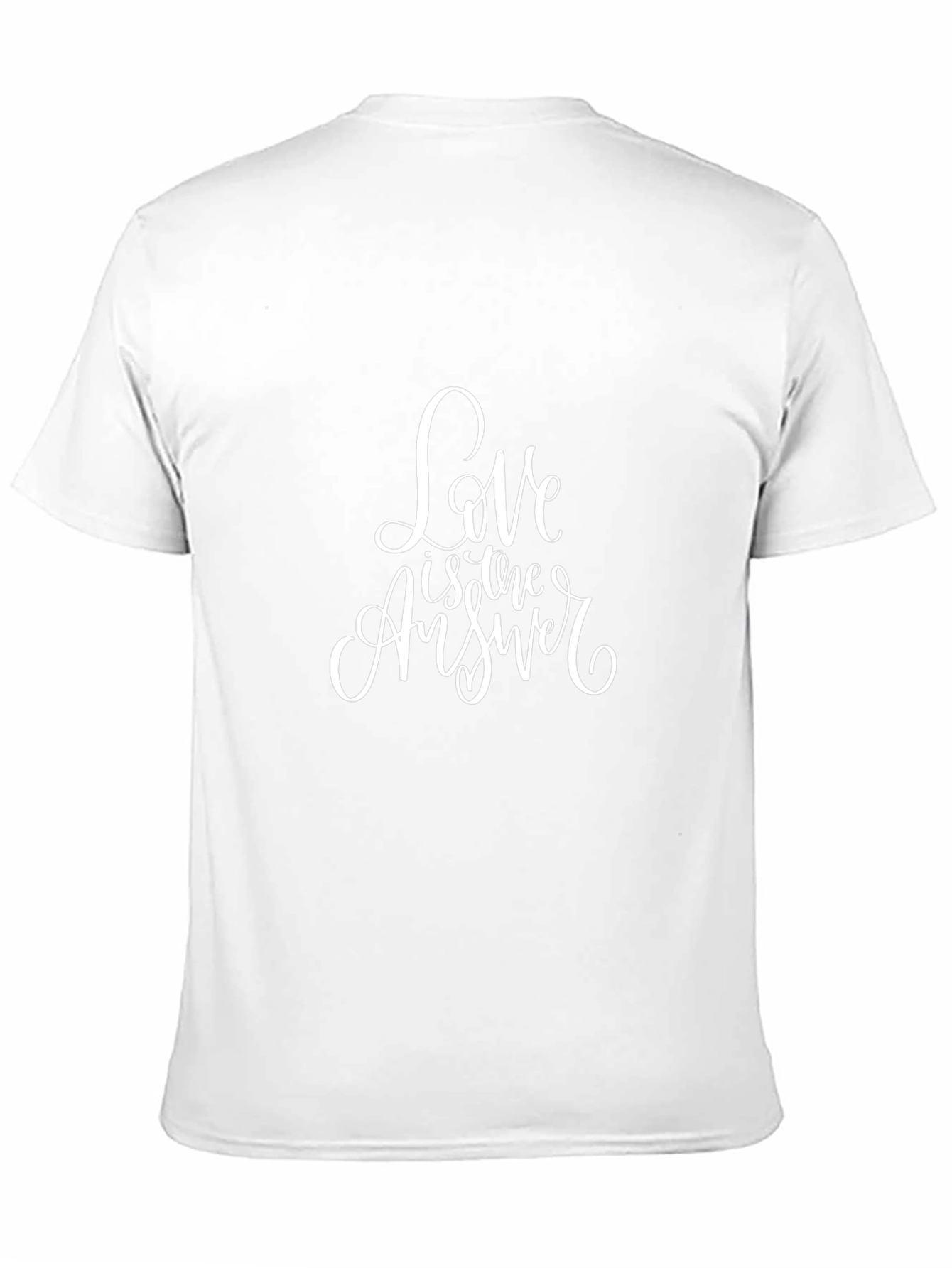 Love Is The Answer Black T-Shirt