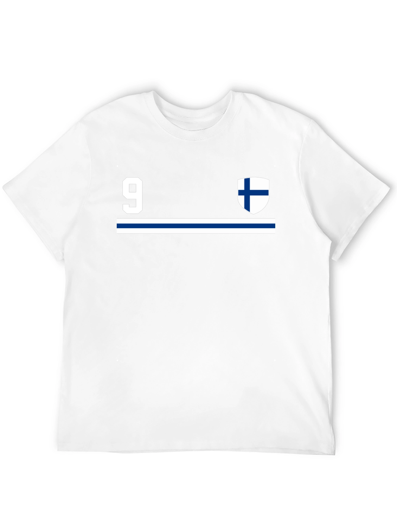 Finland #9 Jersey Style Black T-Shirt