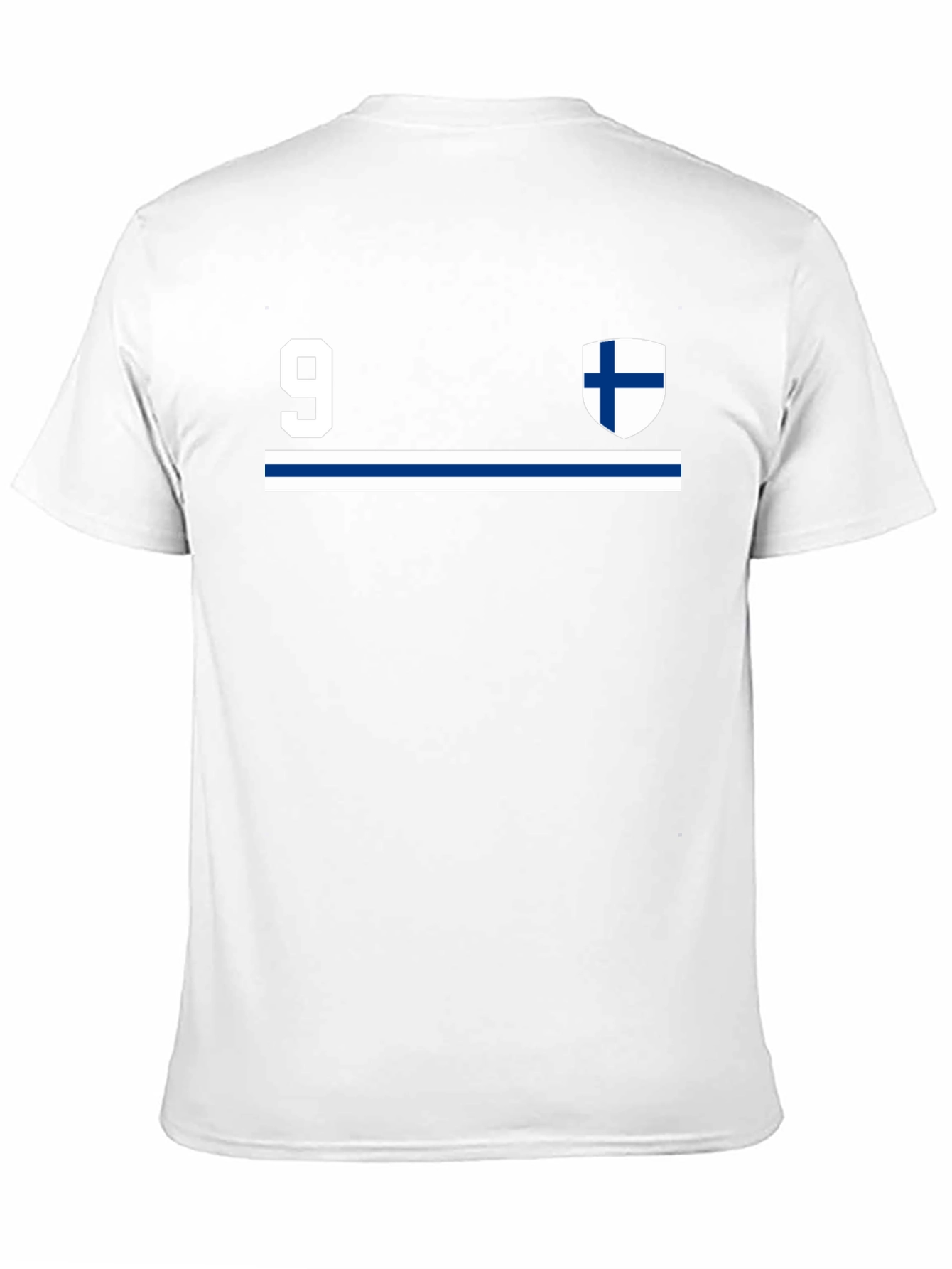 Finland #9 Jersey Style Black T-Shirt