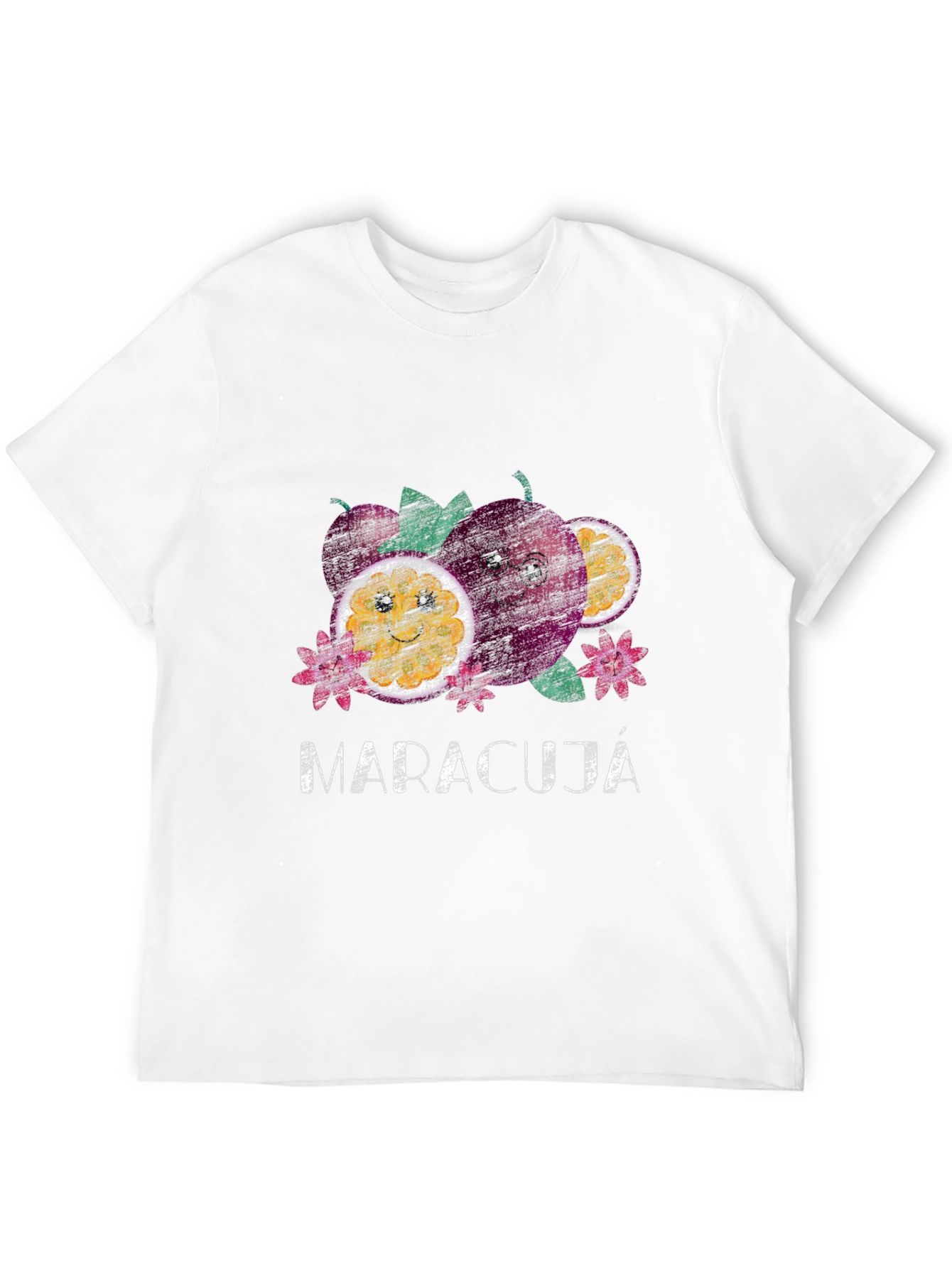 Maracujá Graphic Tee - Black Casual T-Shirt