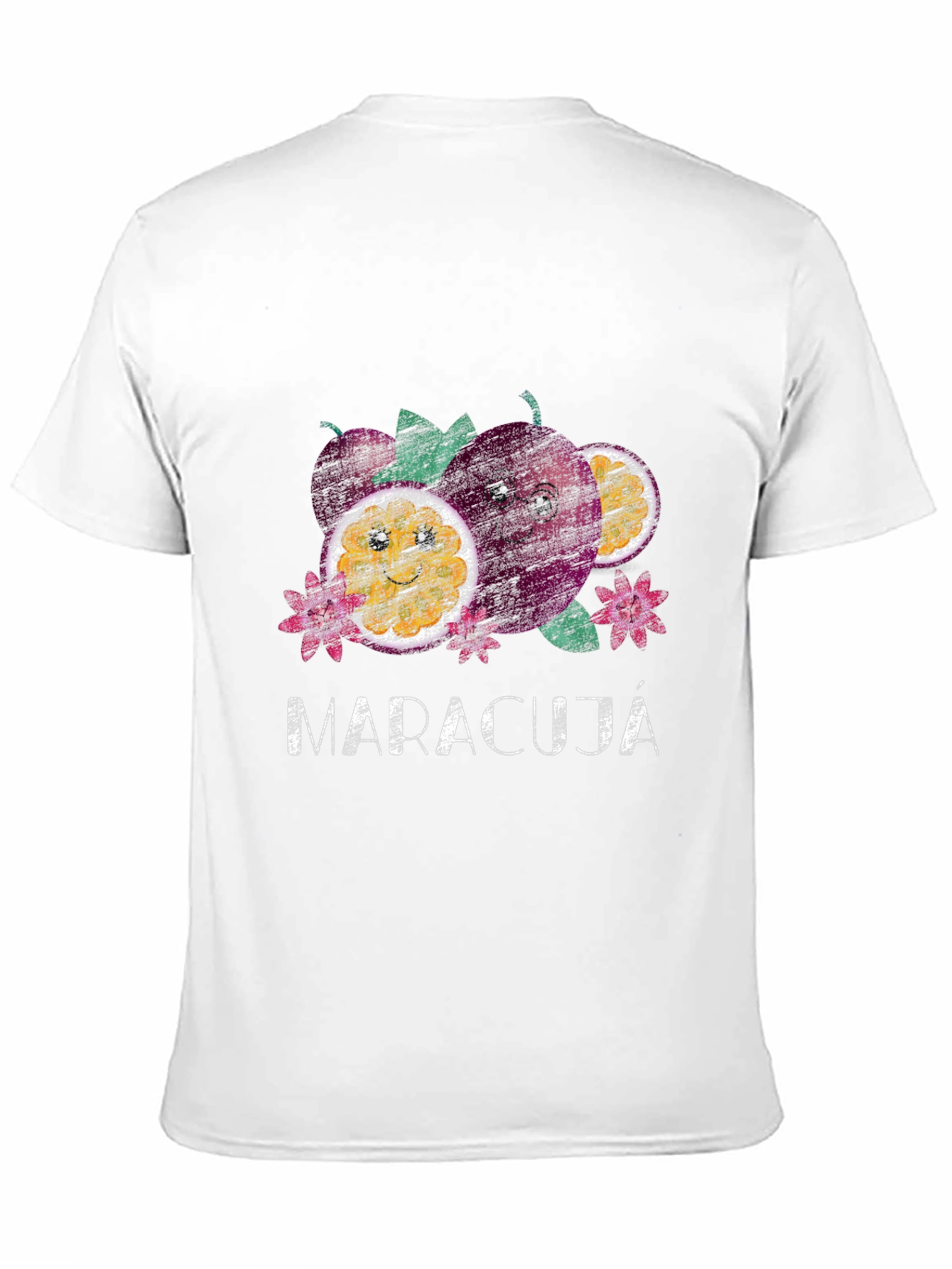 Maracujá Graphic Tee - Black Casual T-Shirt