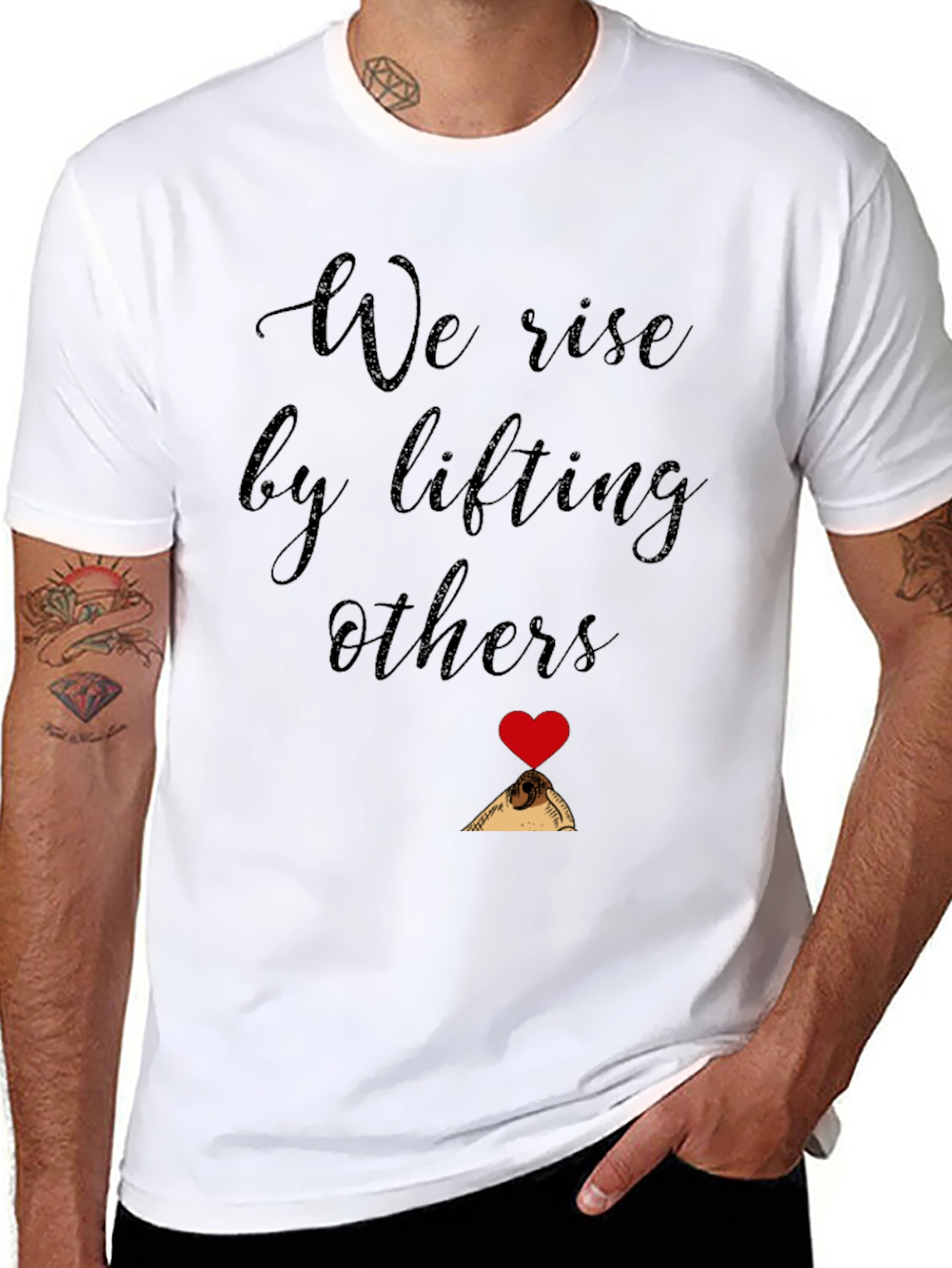 We Rise by Lifting Others Graphic Tee