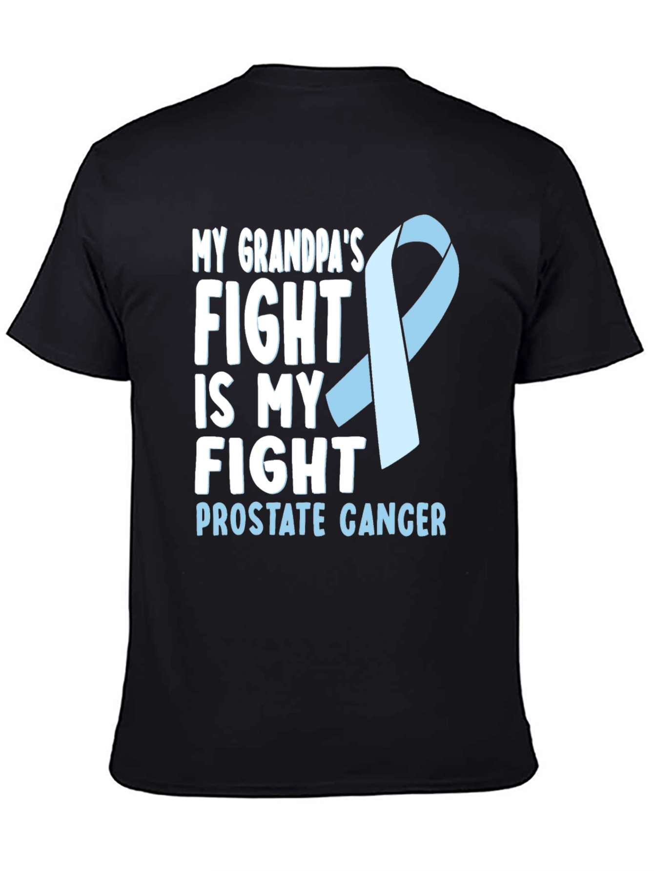 Prostate Cancer Awareness T-Shirt - Grandfather Support Tee
