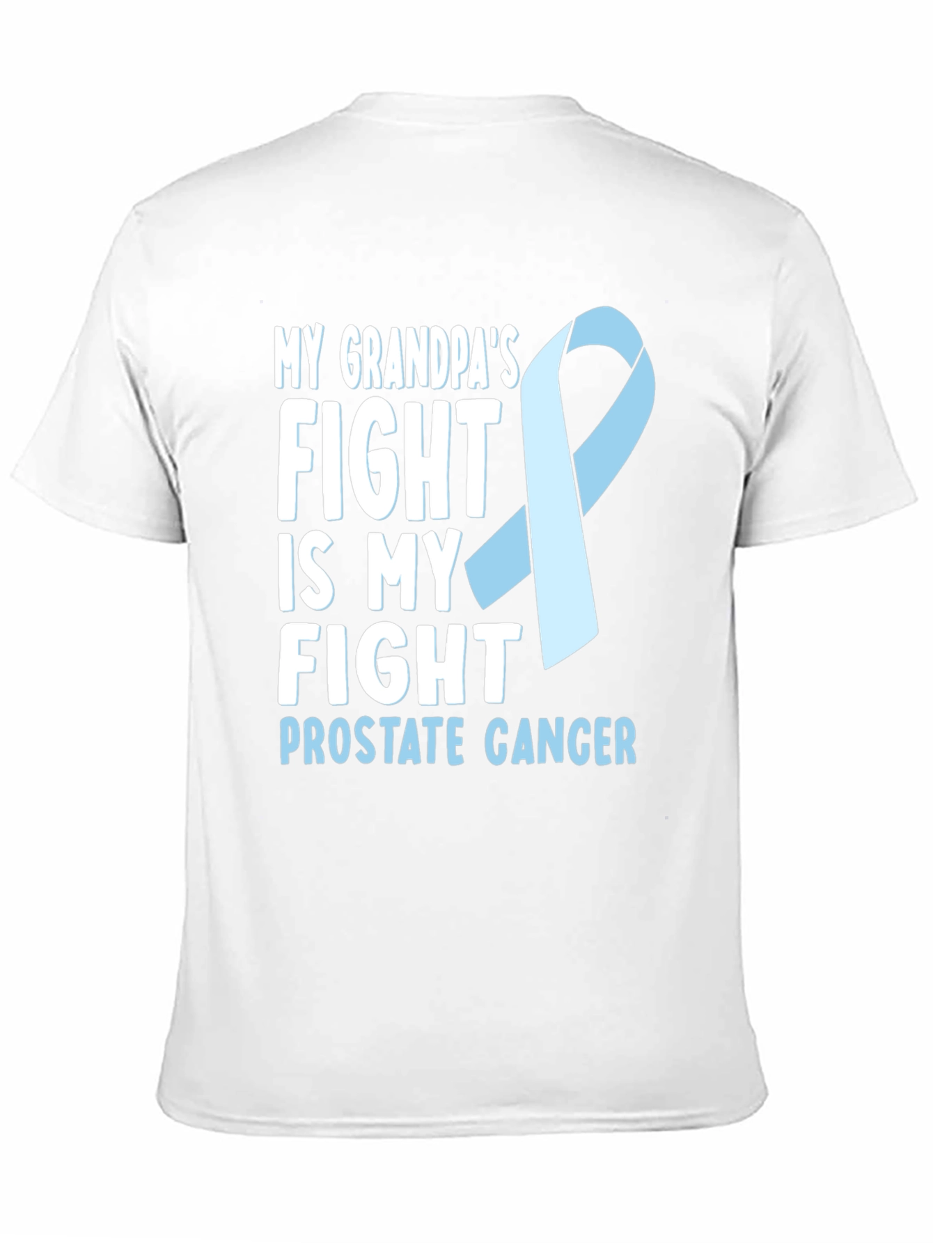 Prostate Cancer Awareness T-Shirt - Grandfather Support Tee