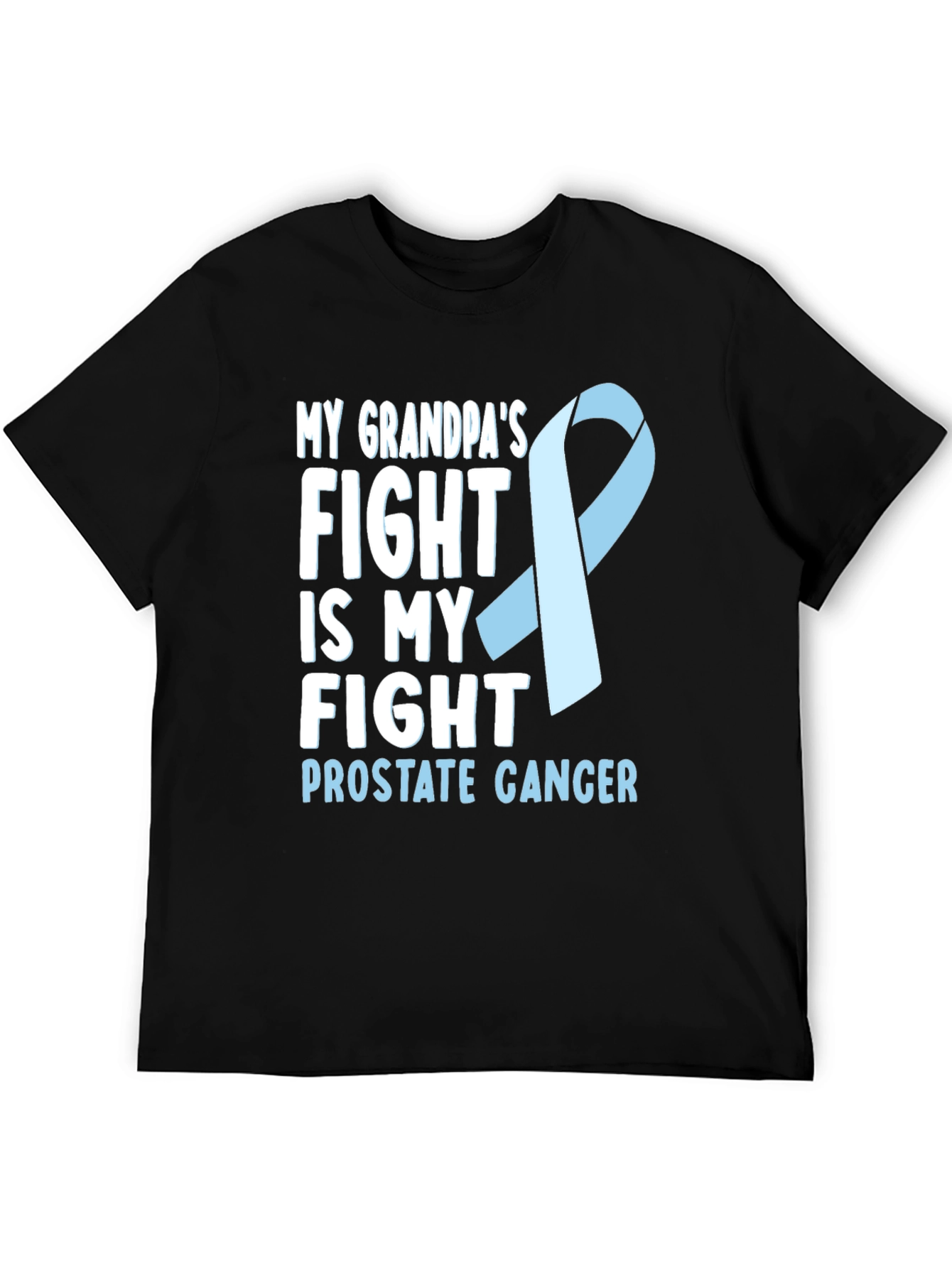 Prostate Cancer Awareness T-Shirt - Grandfather Support Tee