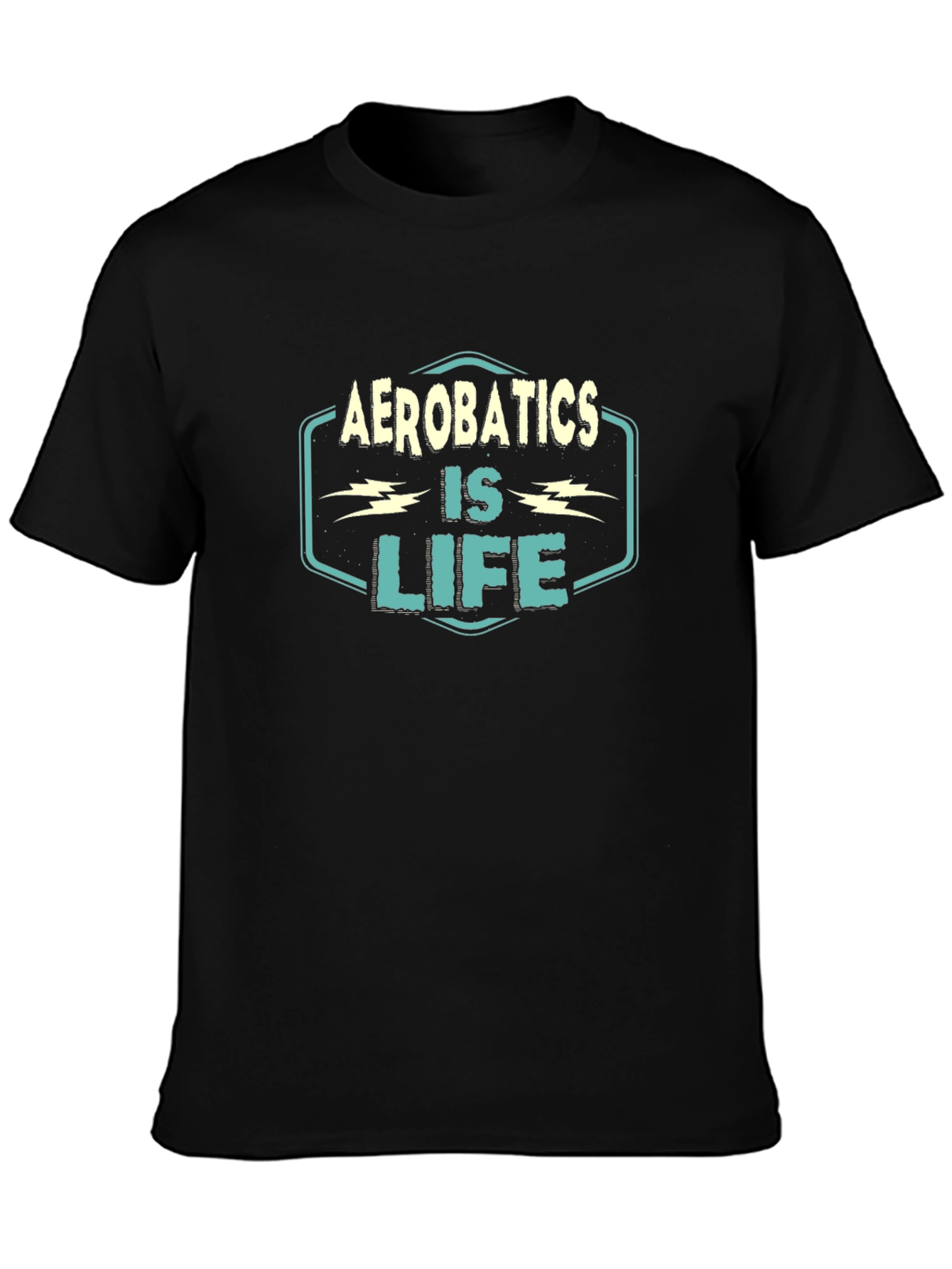 Aerobatics is Life T-Shirt - Black Graphic Tee