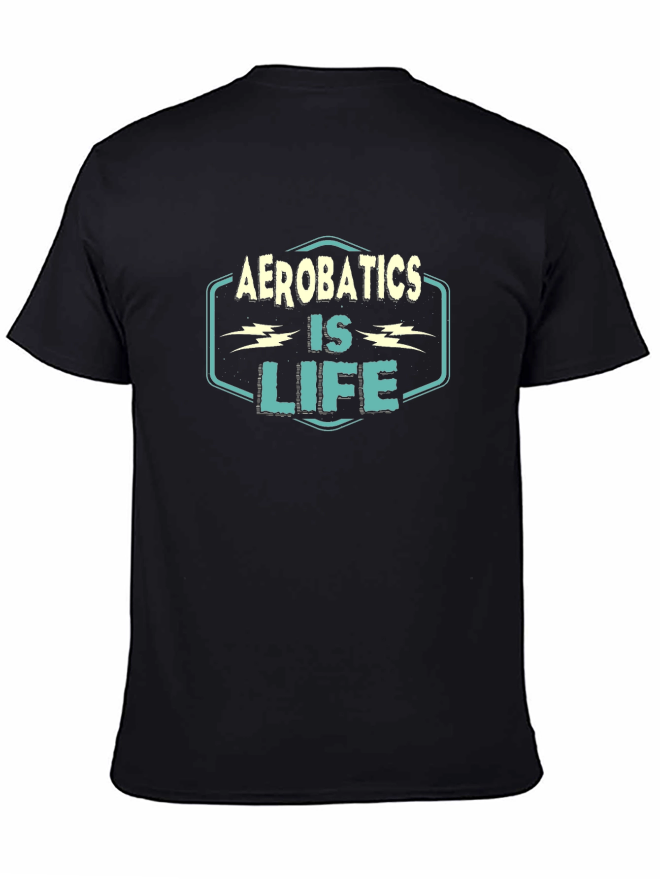 Aerobatics is Life T-Shirt - Black Graphic Tee
