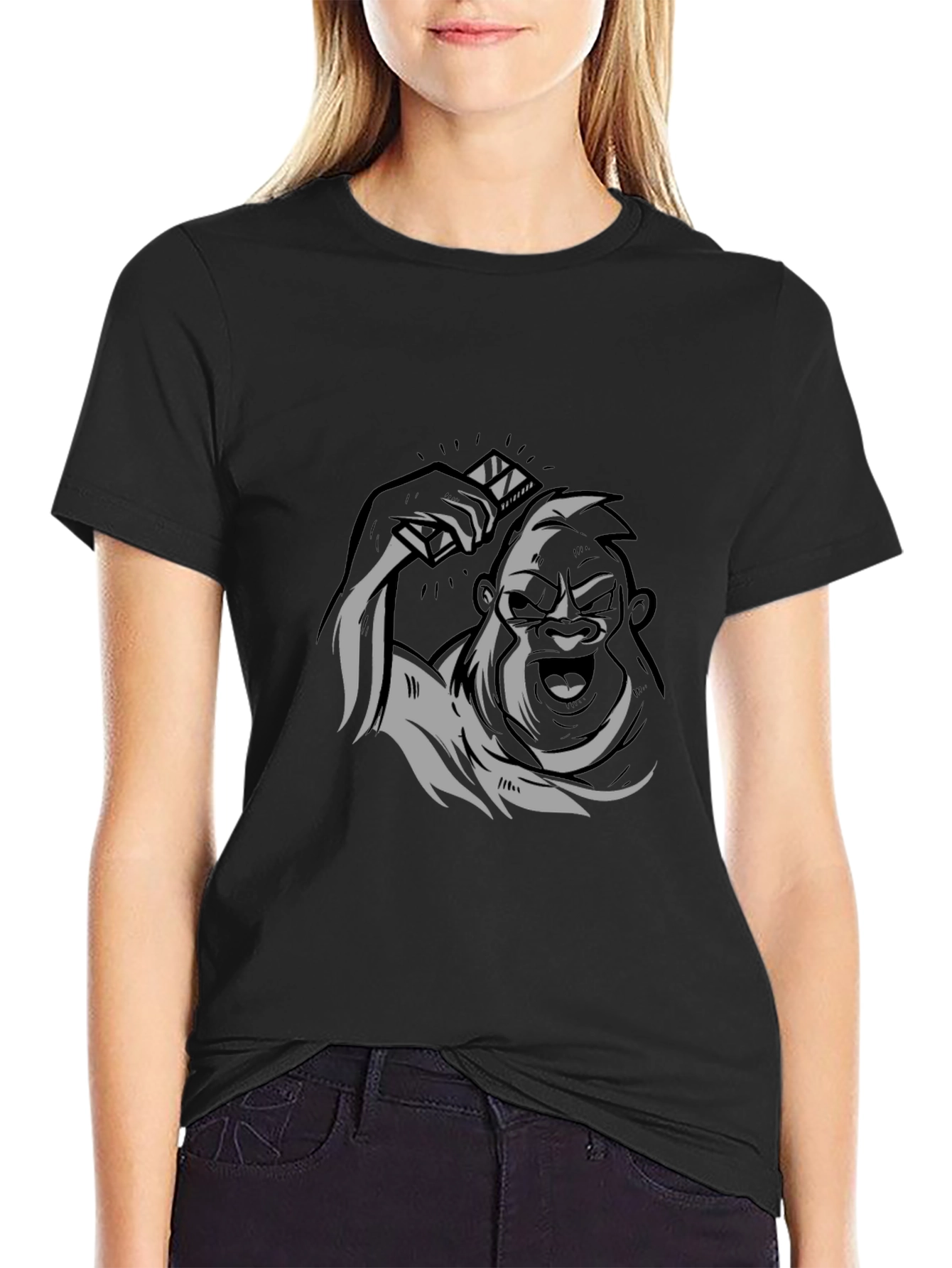 Gorilla Graphic Tee - Unique Design