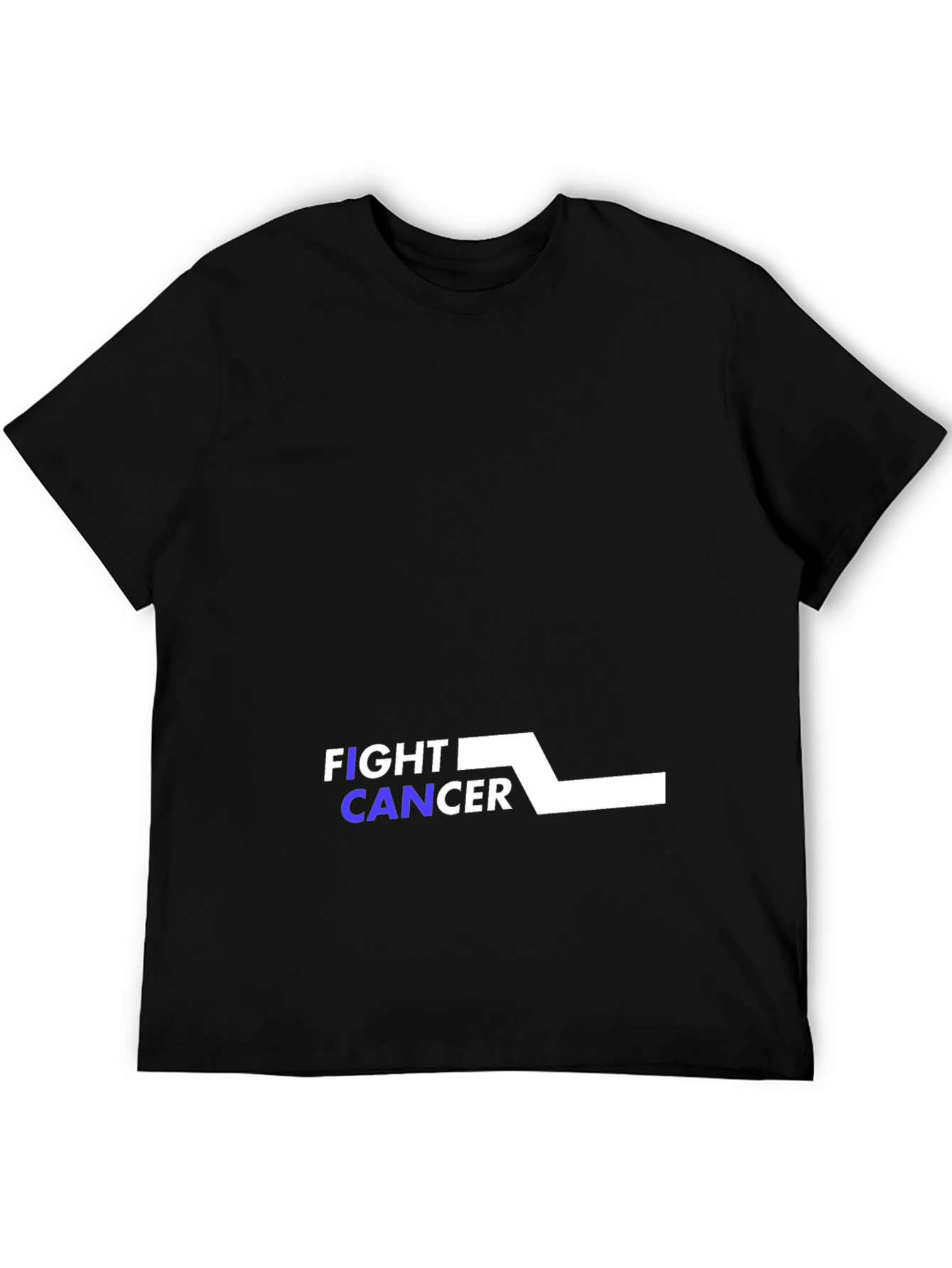 Fight Cancer Awareness T-Shirt - Black