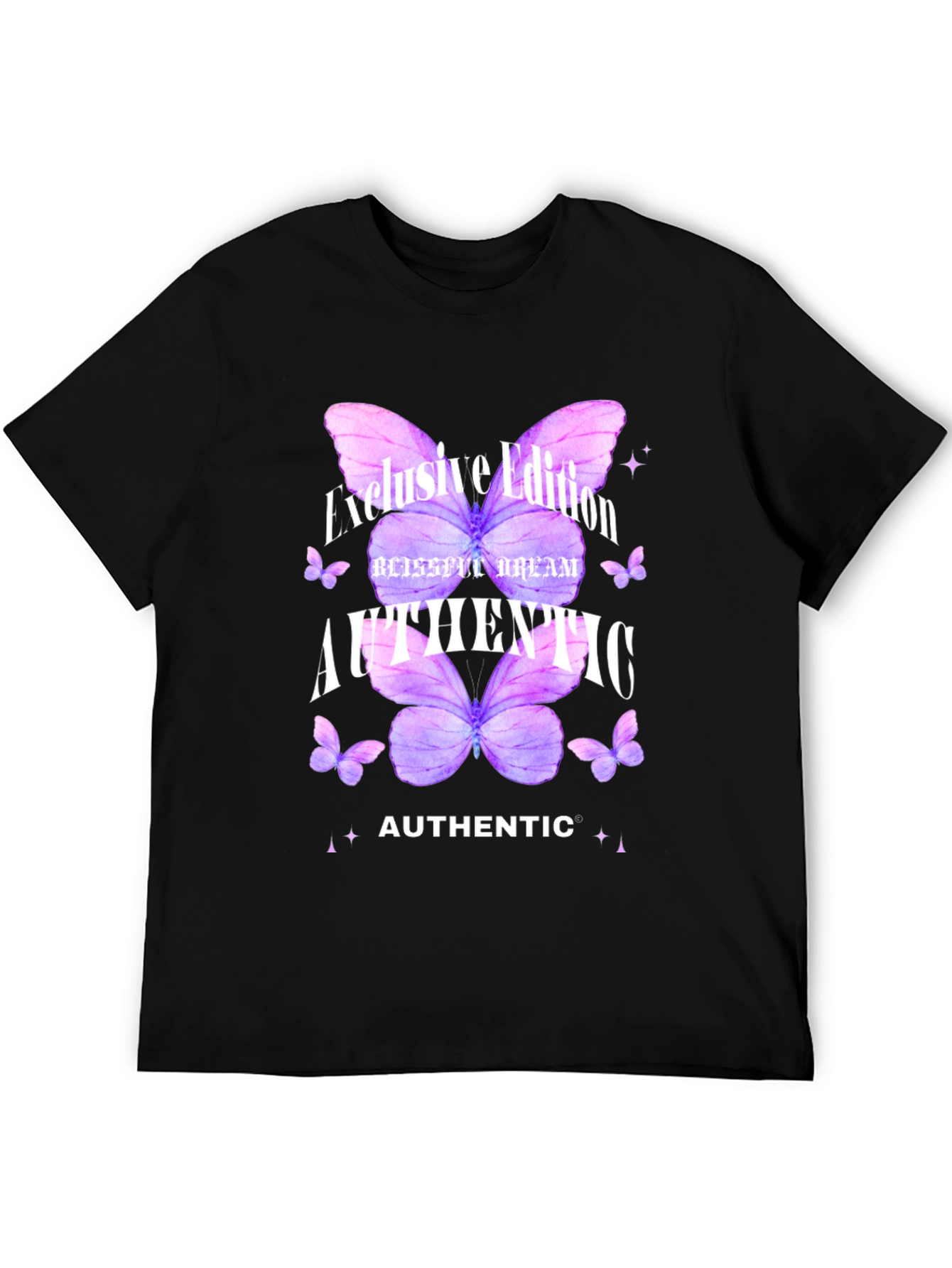 Authentic Butterfly Graphic T-Shirt