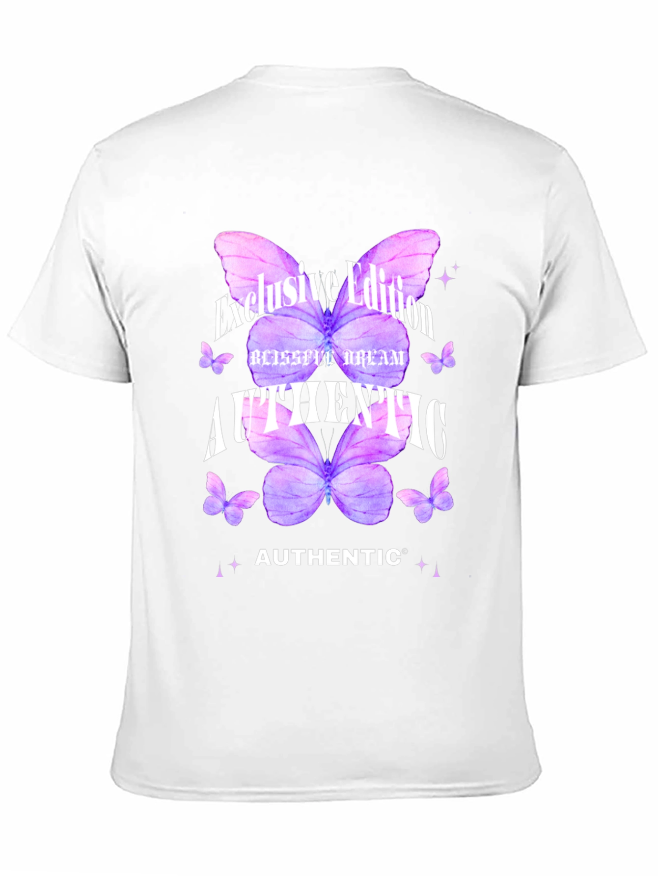 Authentic Butterfly Graphic T-Shirt