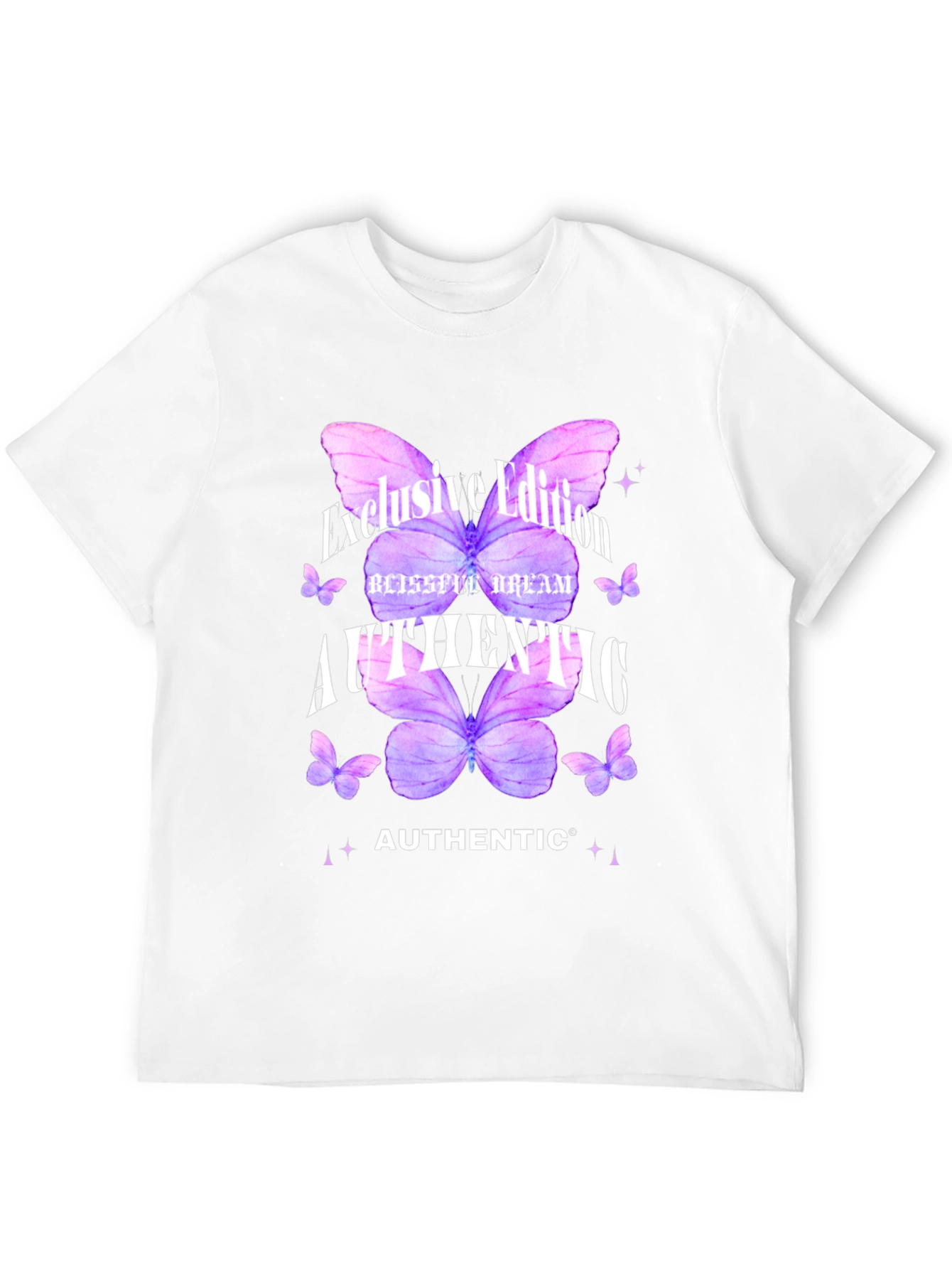 Authentic Butterfly Graphic T-Shirt