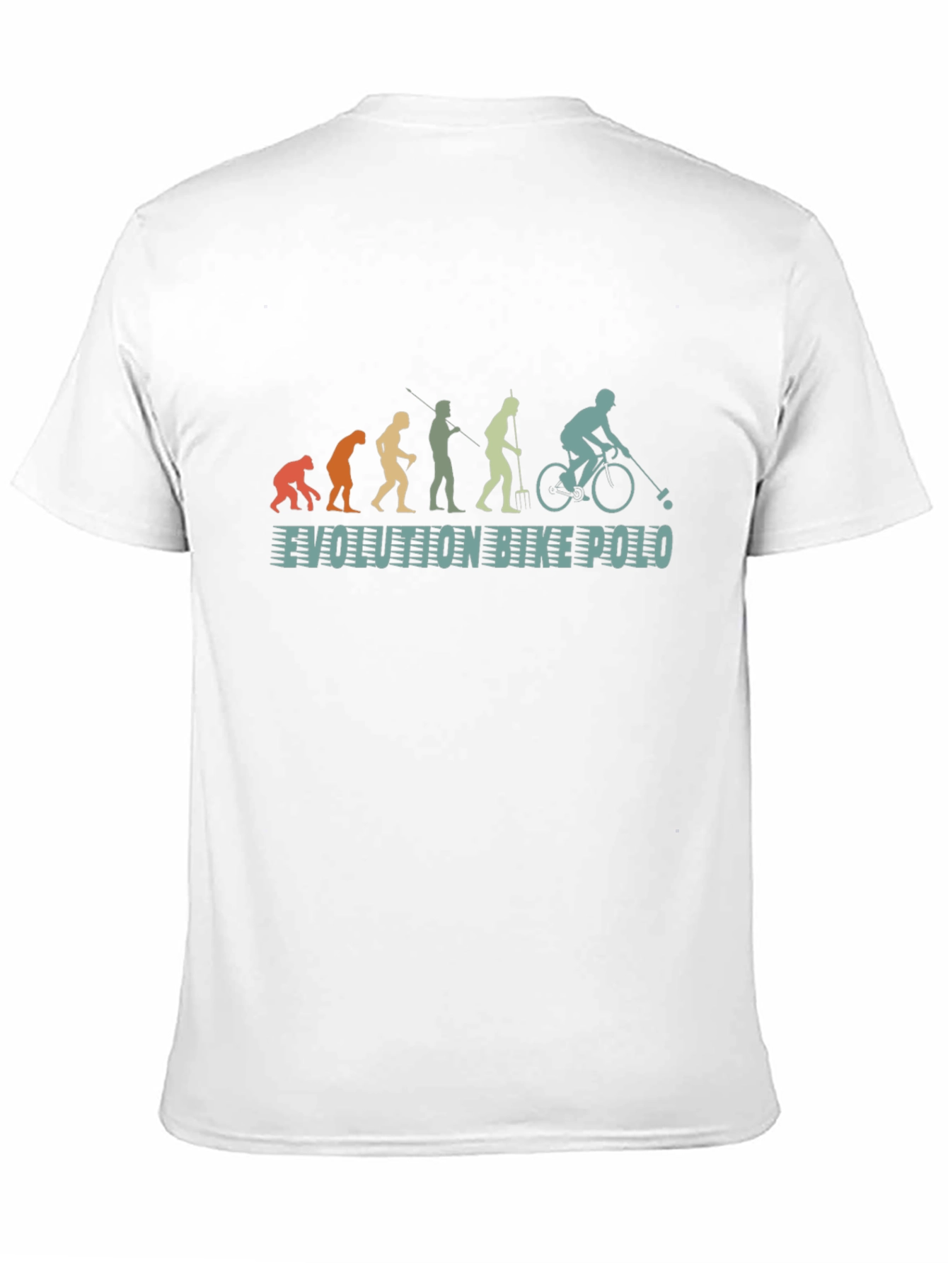 Evolution of Bike Polo T-Shirt