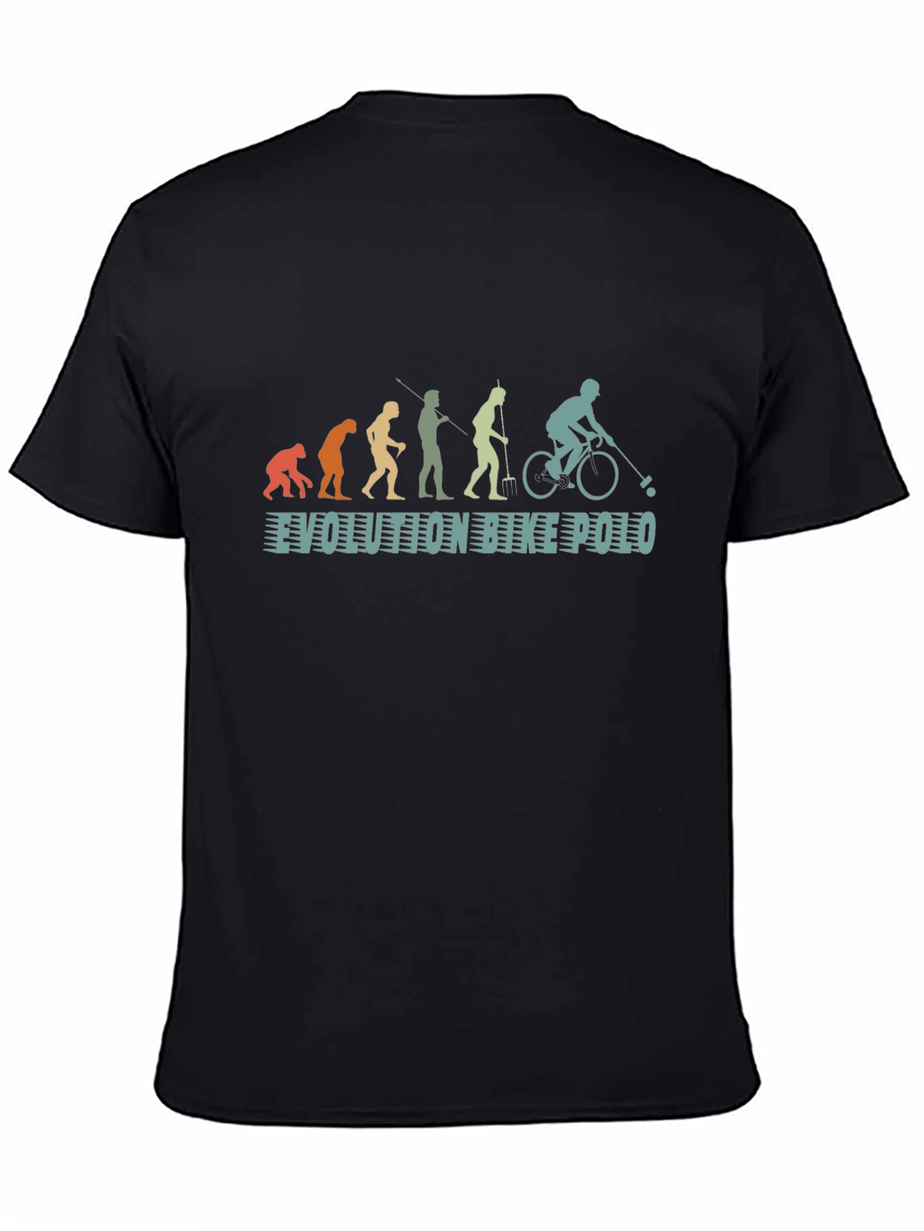 Evolution of Bike Polo T-Shirt