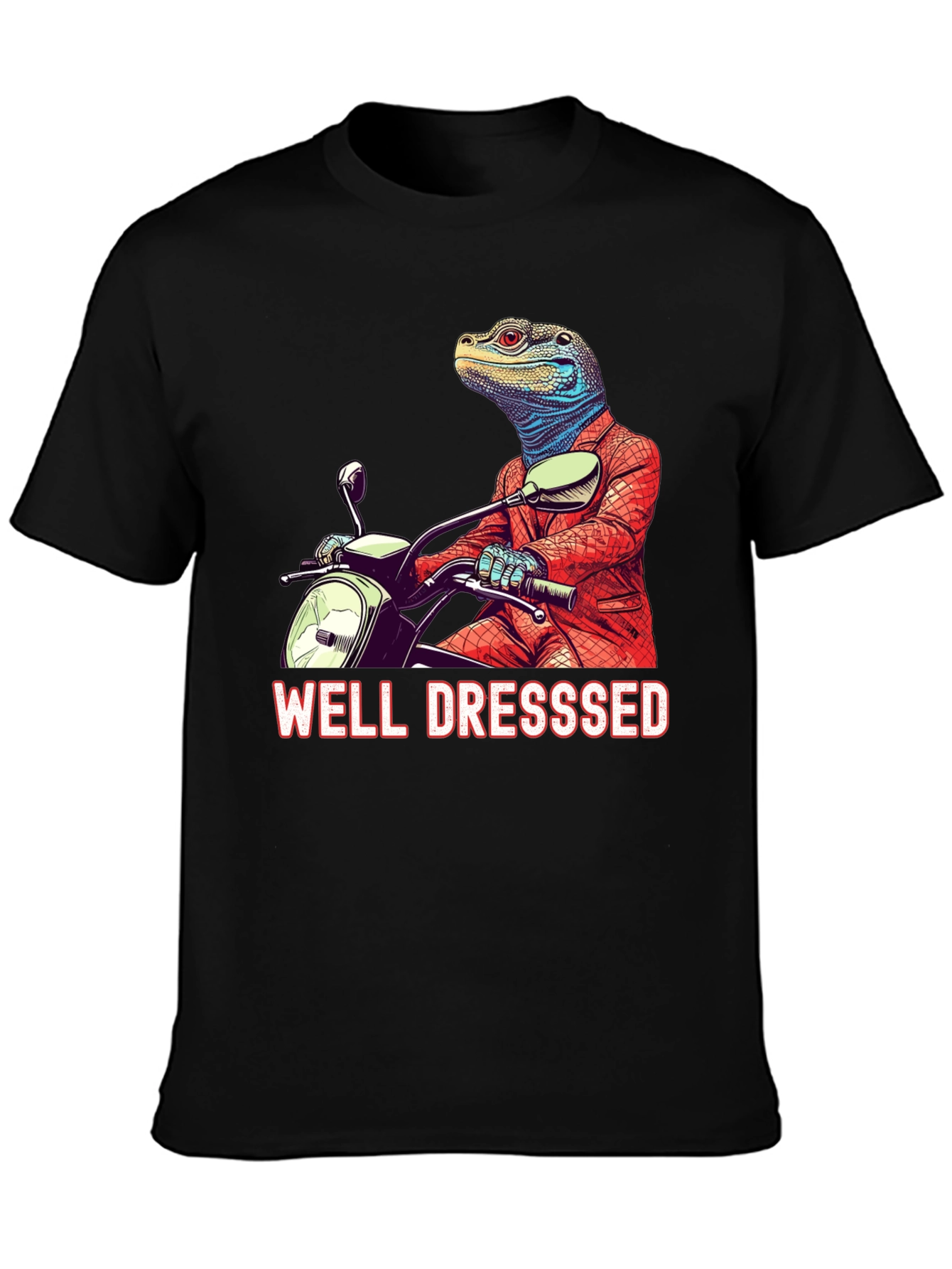 Well Dressed Lizard Rider Tee