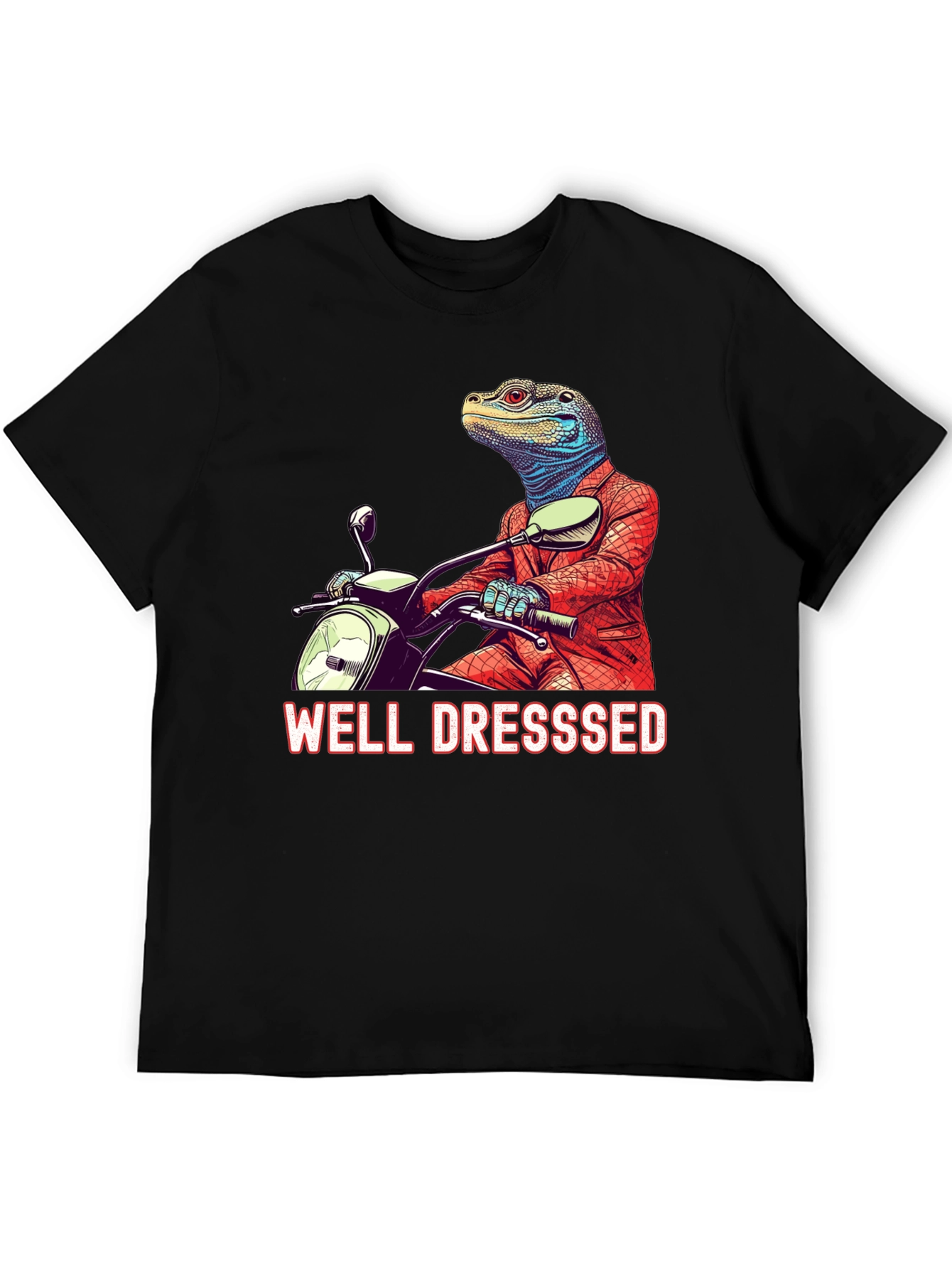 Well Dressed Lizard Rider Tee
