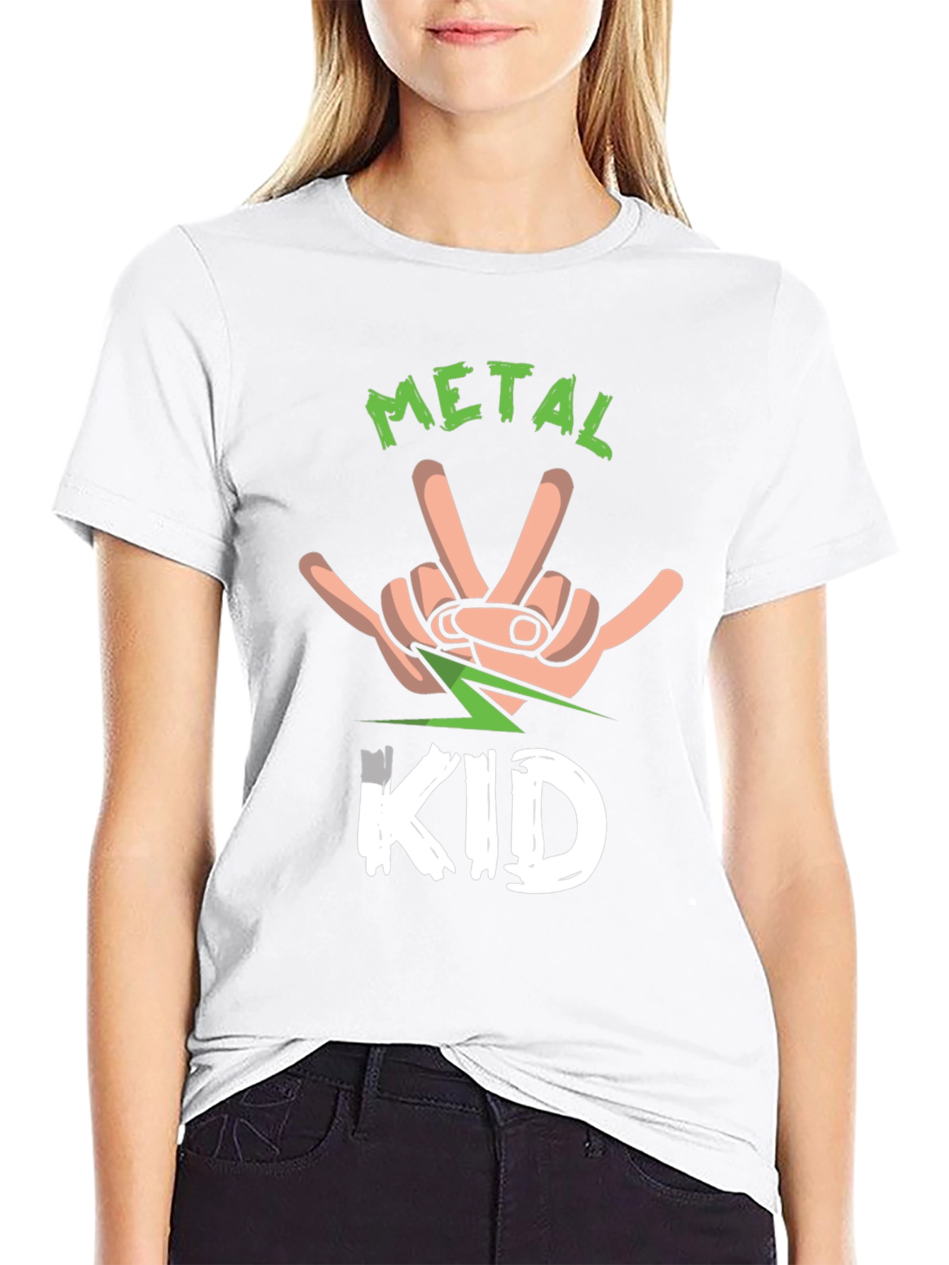 Metal Kid Graphic Tee - Rock On!