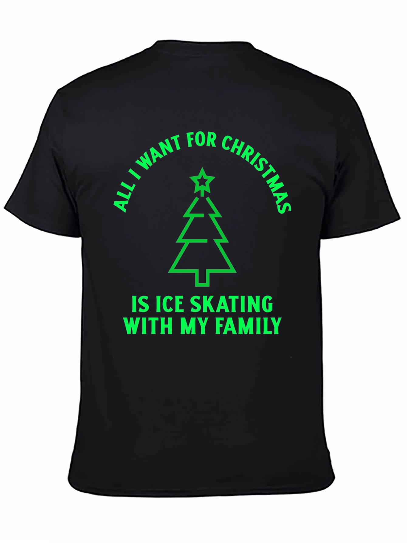 Ice Skating Family Christmas T-Shirt