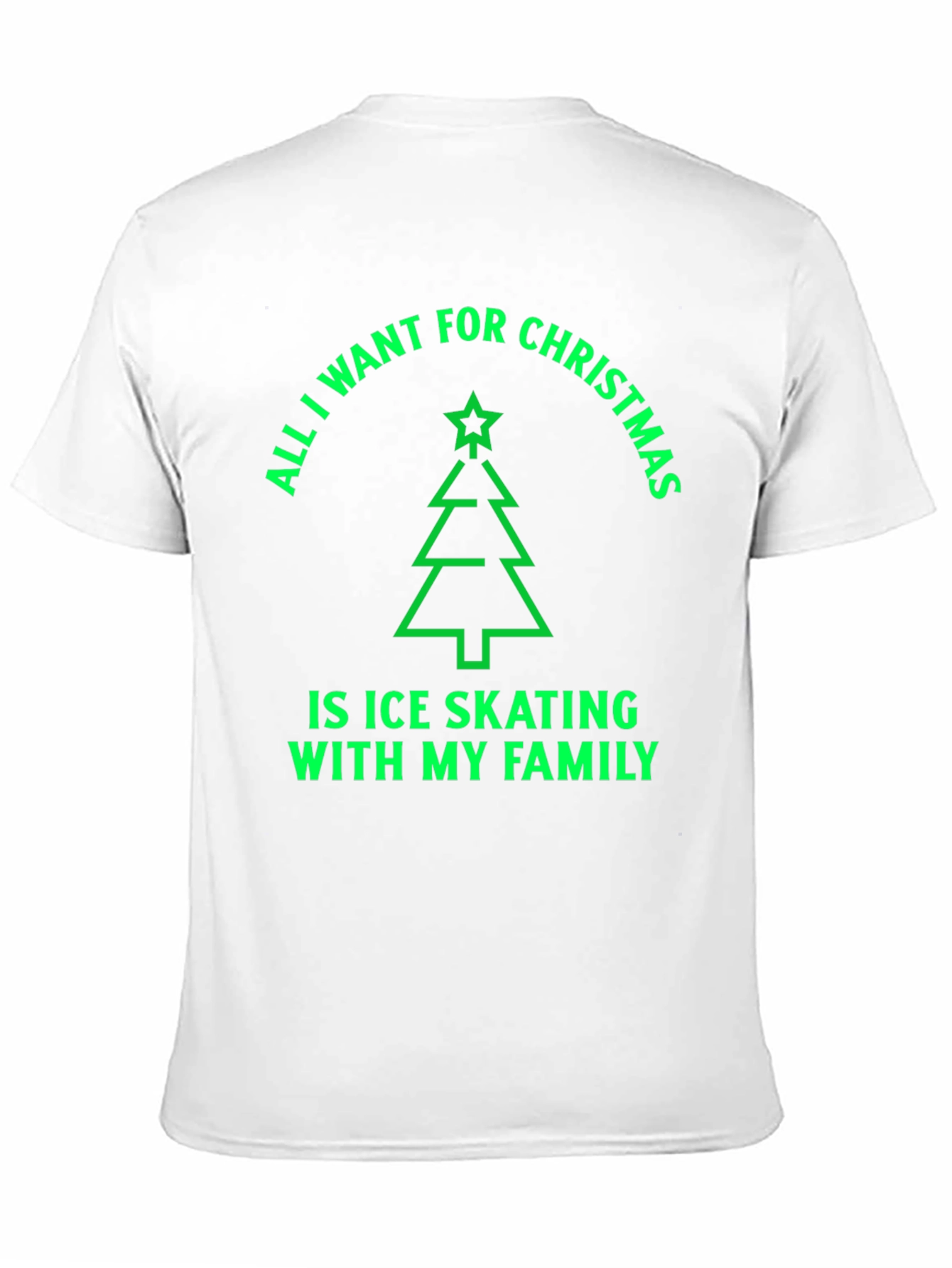 Ice Skating Family Christmas T-Shirt