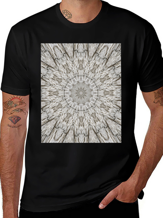 Kaleidoscope Stone Pattern Graphic Tee