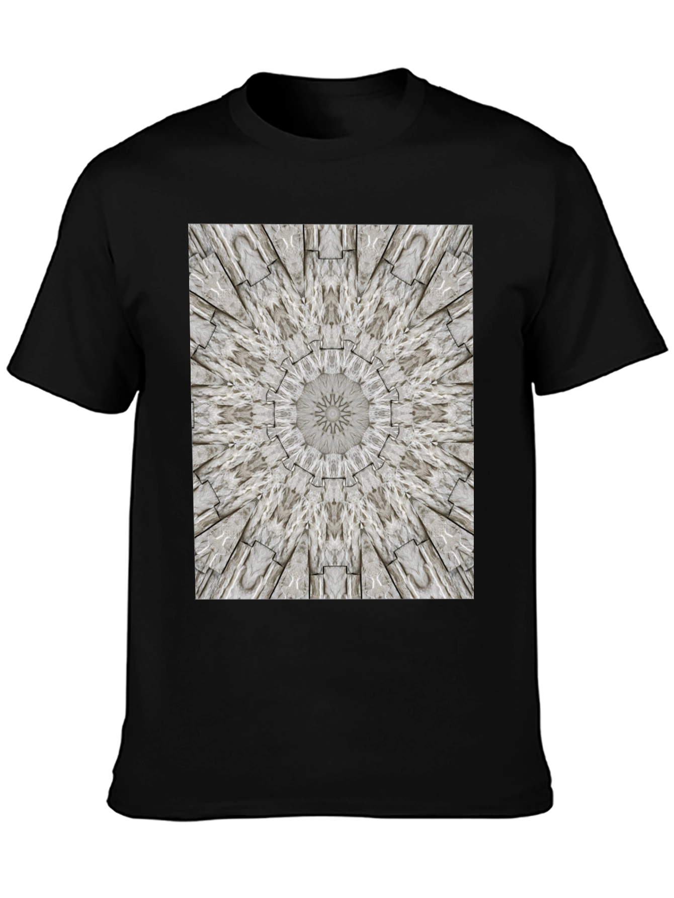 Kaleidoscope Stone Pattern Graphic Tee