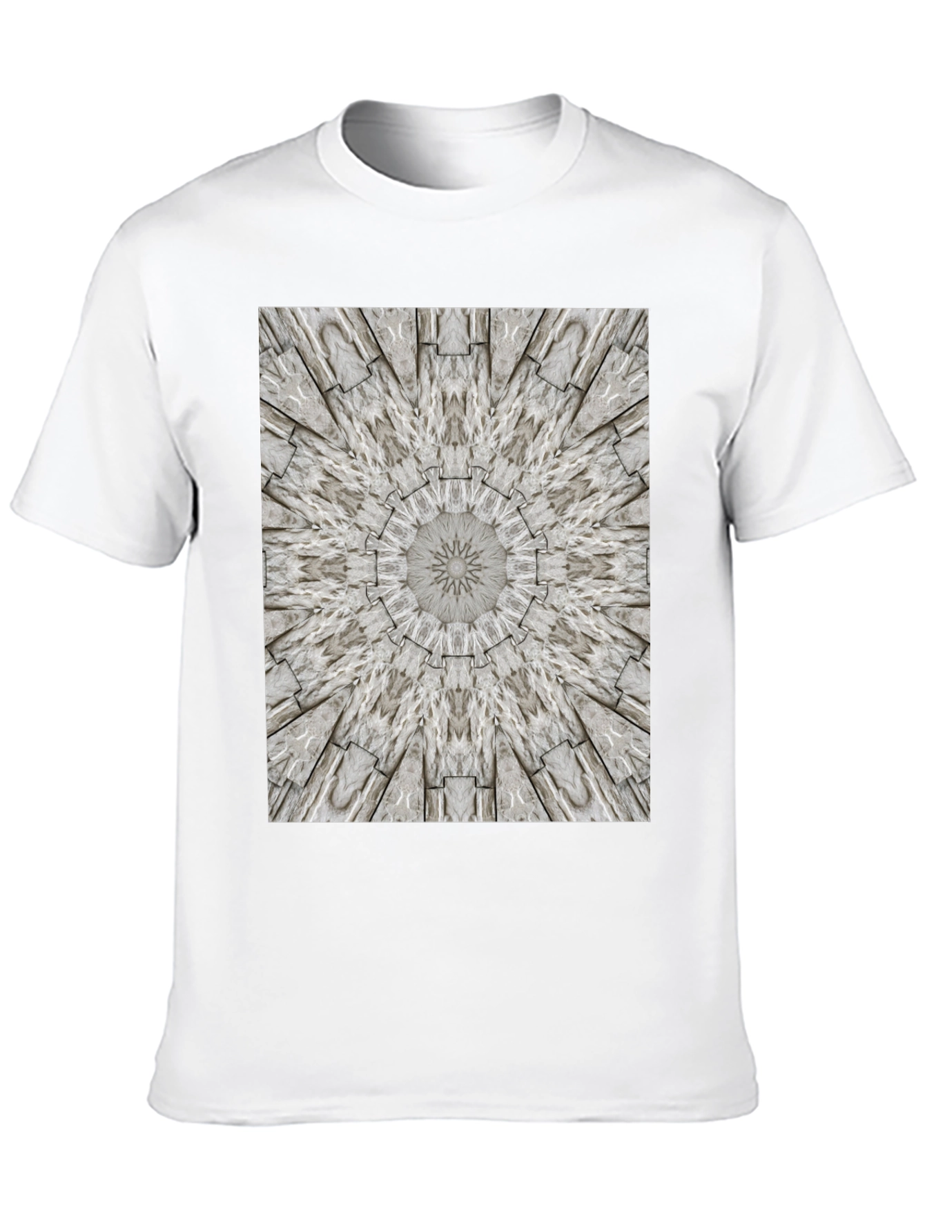 Kaleidoscope Stone Pattern Graphic Tee