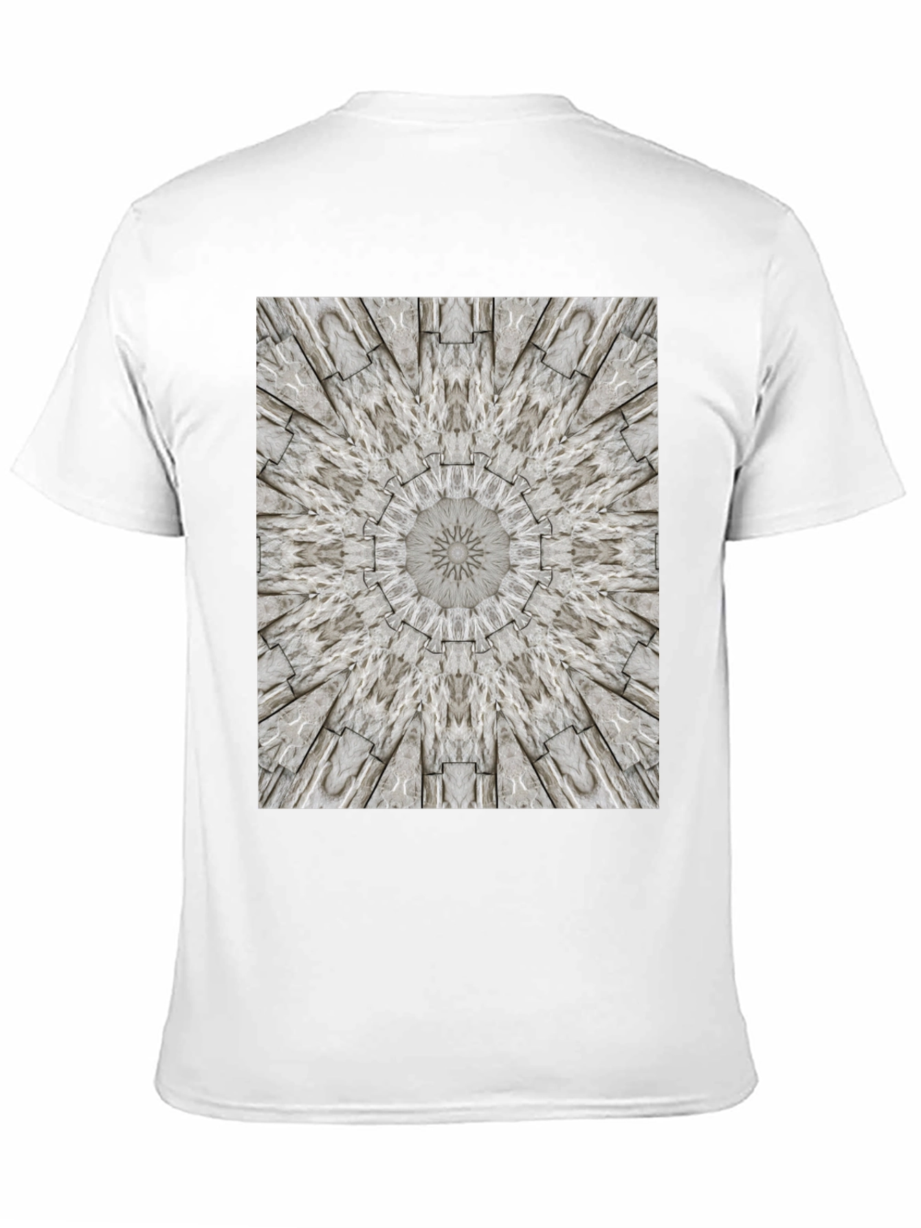 Kaleidoscope Stone Pattern Graphic Tee