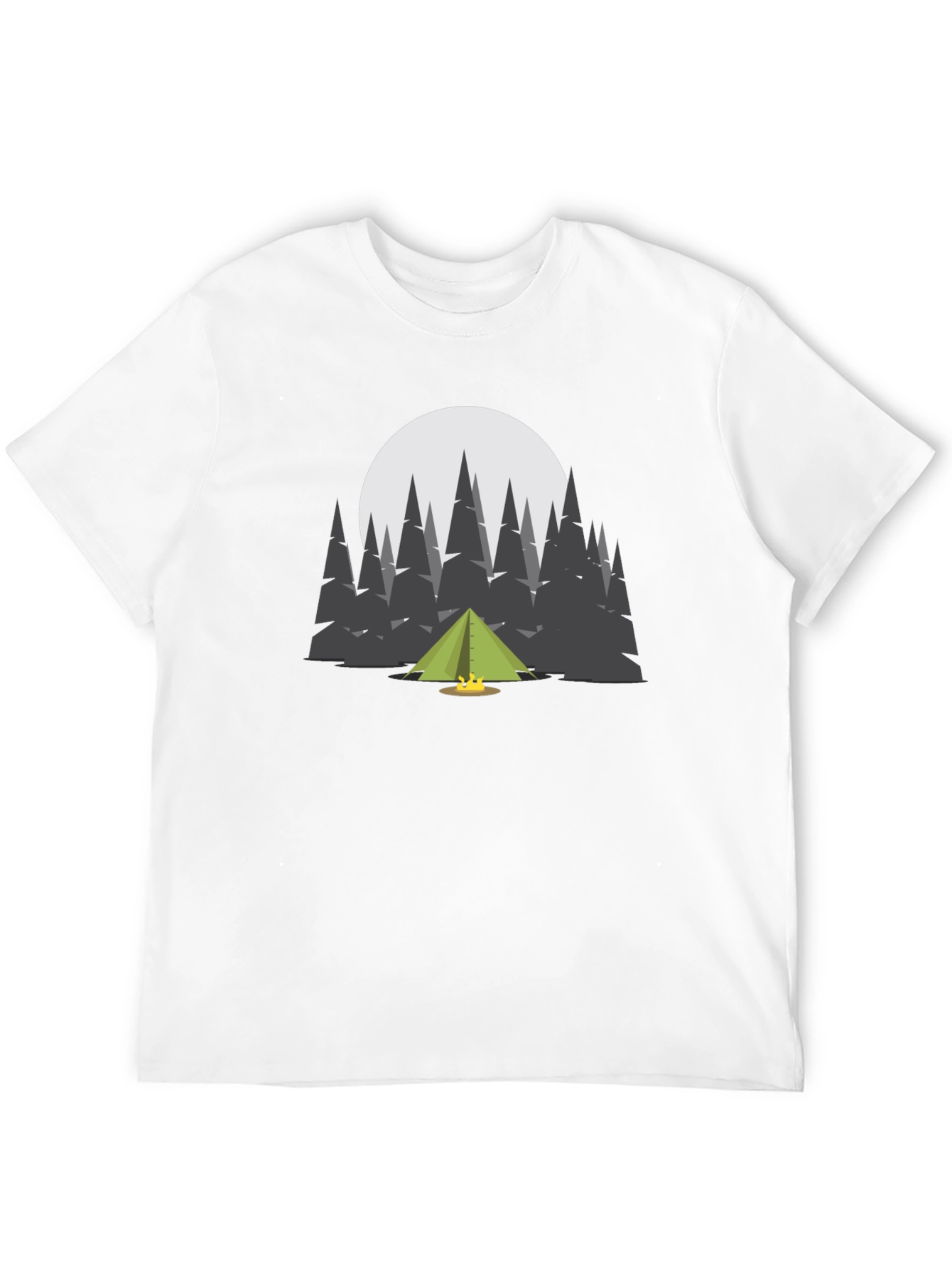 Camping Under the Moon Graphic Tee