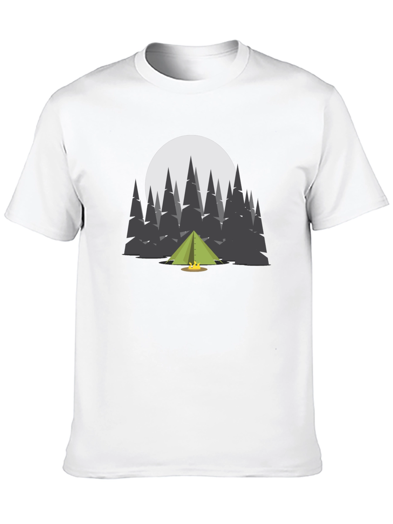 Camping Under the Moon Graphic Tee