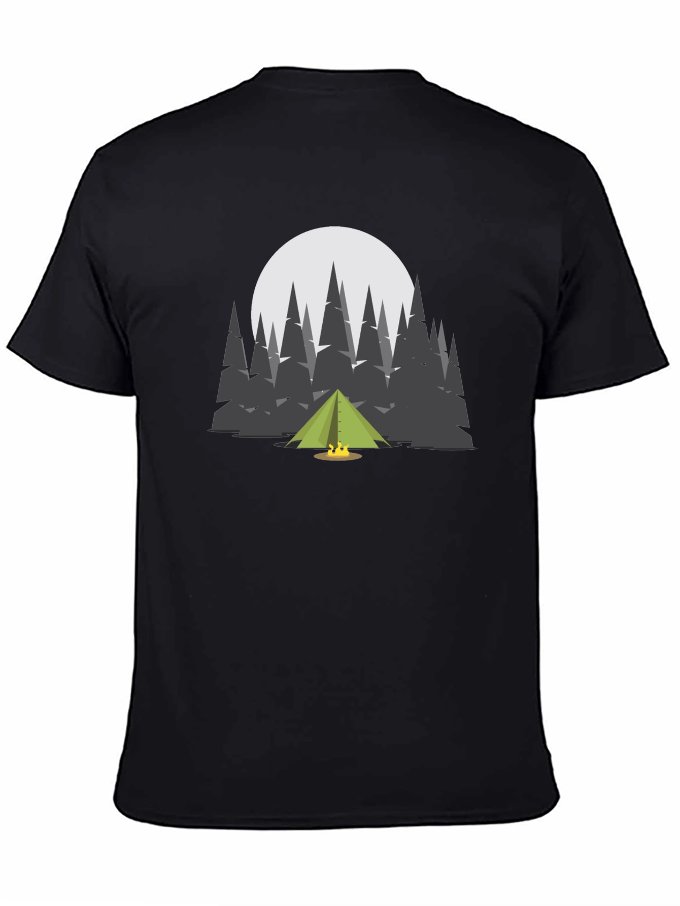 Camping Under the Moon Graphic Tee