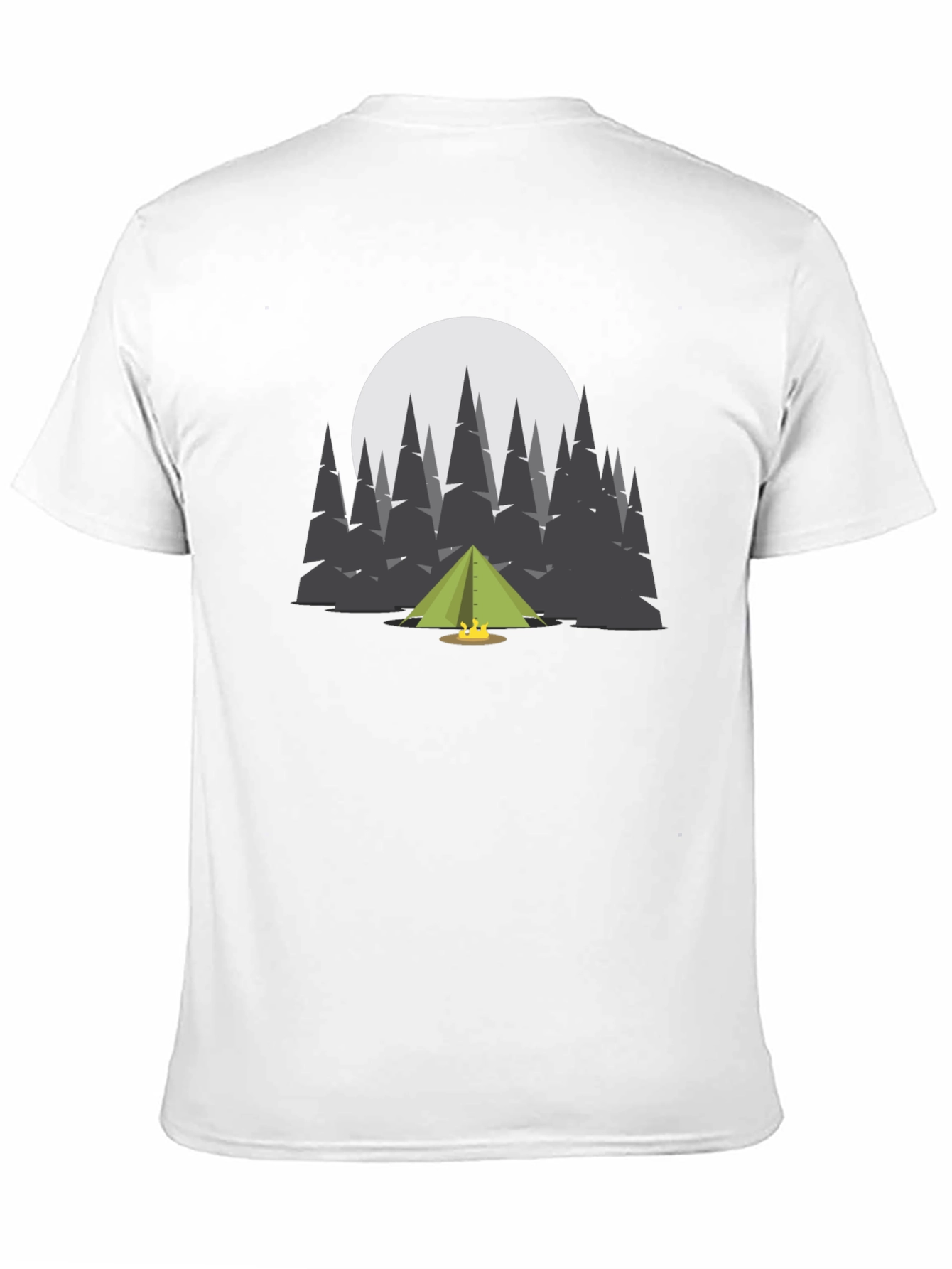 Camping Under the Moon Graphic Tee