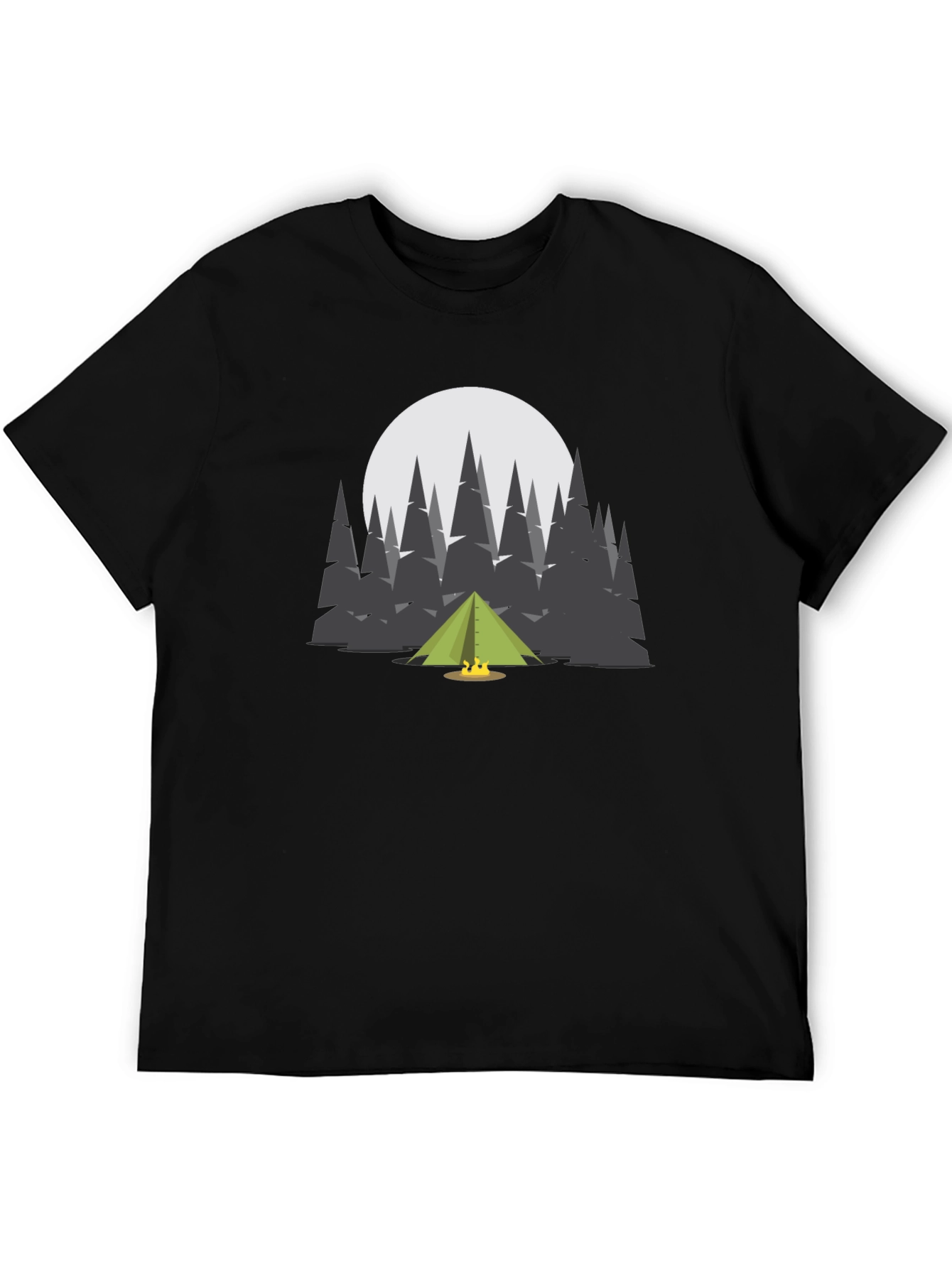 Camping Under the Moon Graphic Tee